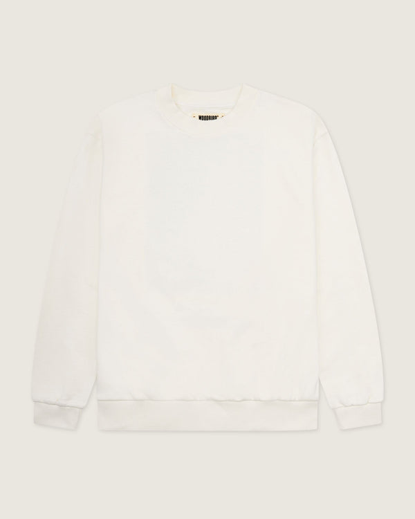 Woodbird WBCane Sip Crew Sweats Off White