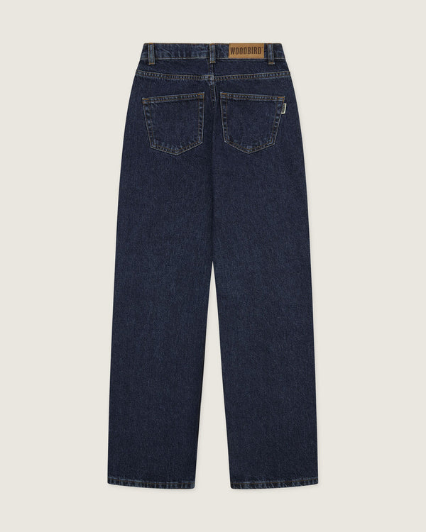 Woodbird Female WBCarla 90s Rinse Jeans Jeans 90s Blue