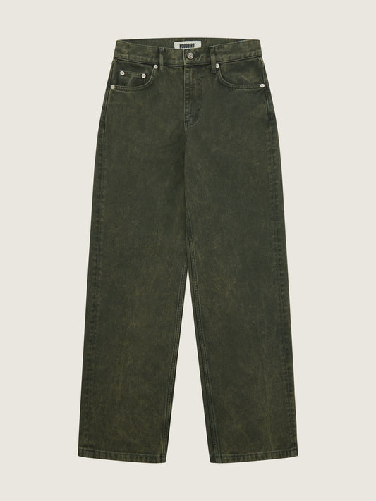 Woodbird Female WBCarla Colour Jeans Jeans Dark Green