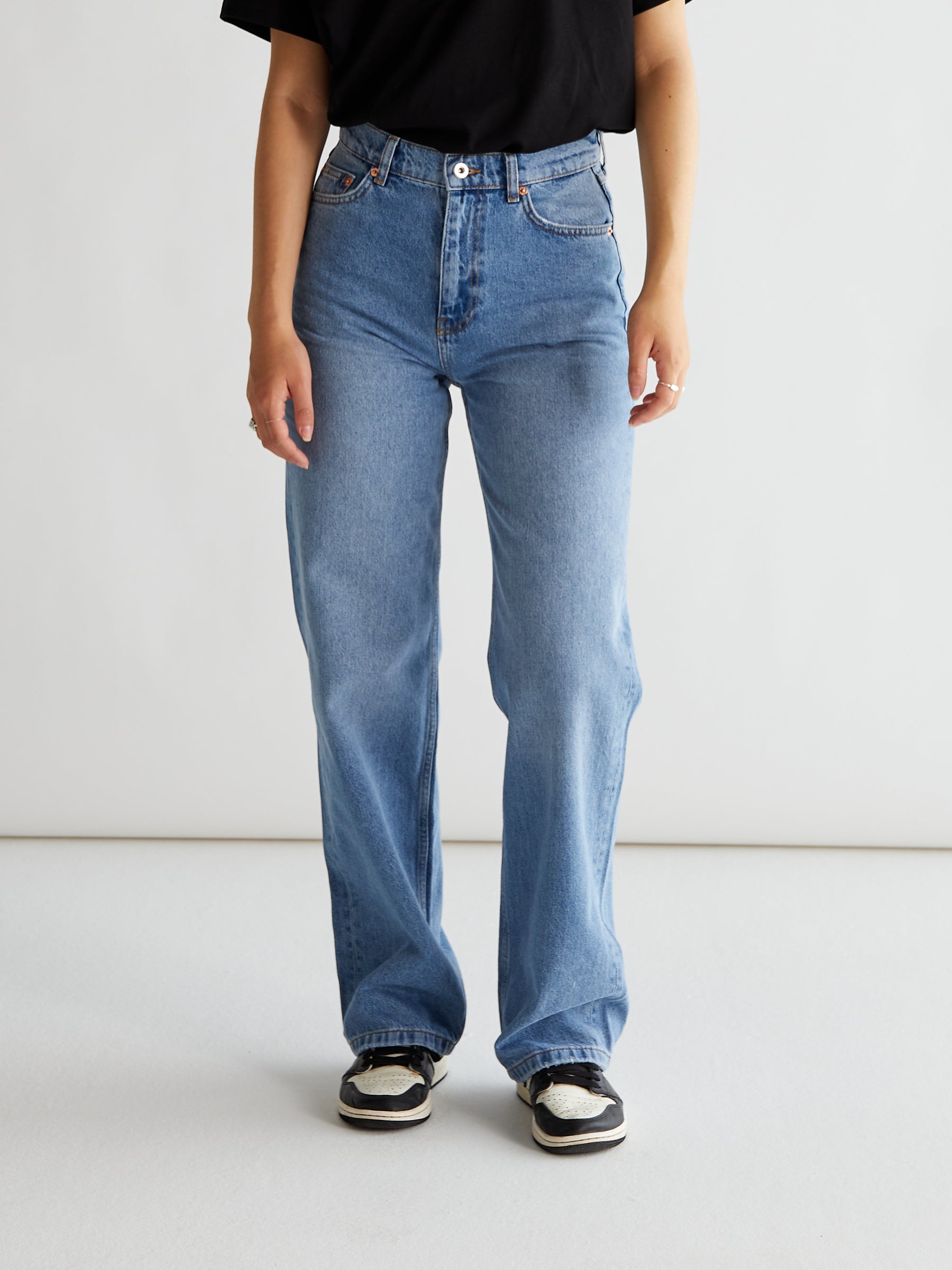 Woodbird Female WBCarla Doone Jeans Jeans Washed Blue