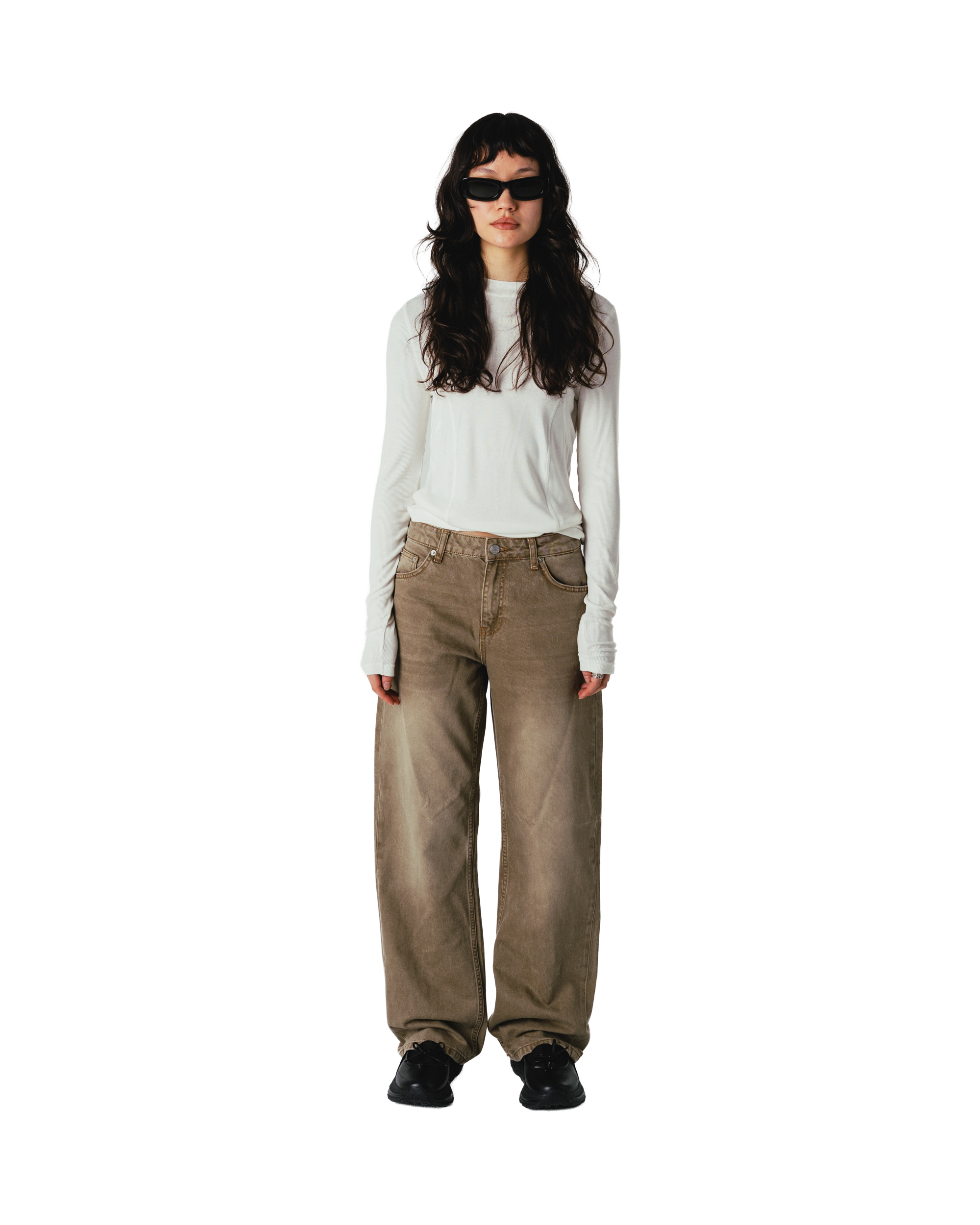 Woodbird Female WBCarla Safha Jeans Jeans Beige