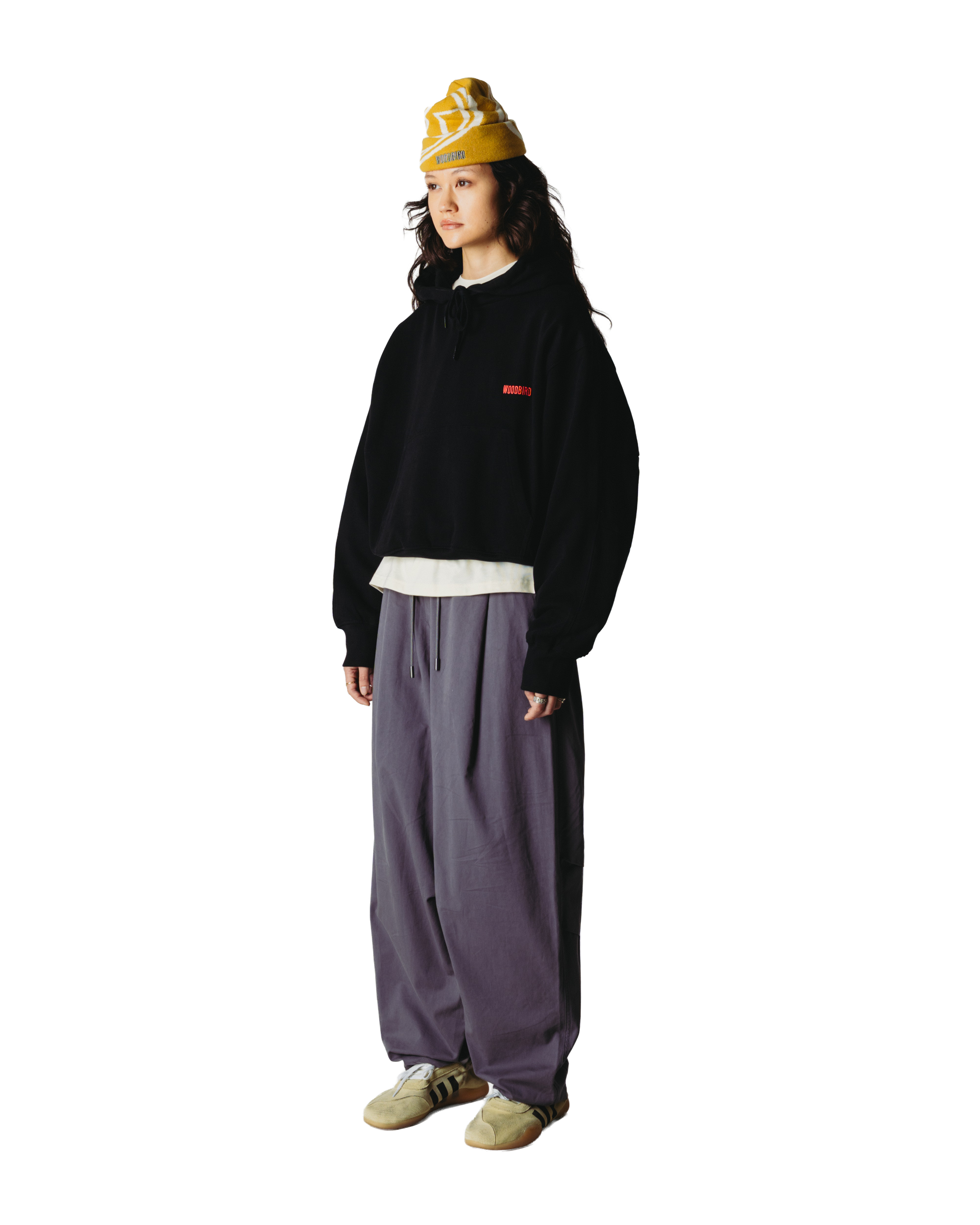 Woodbird Female WBCelo Mono Hoodie Sweats Black