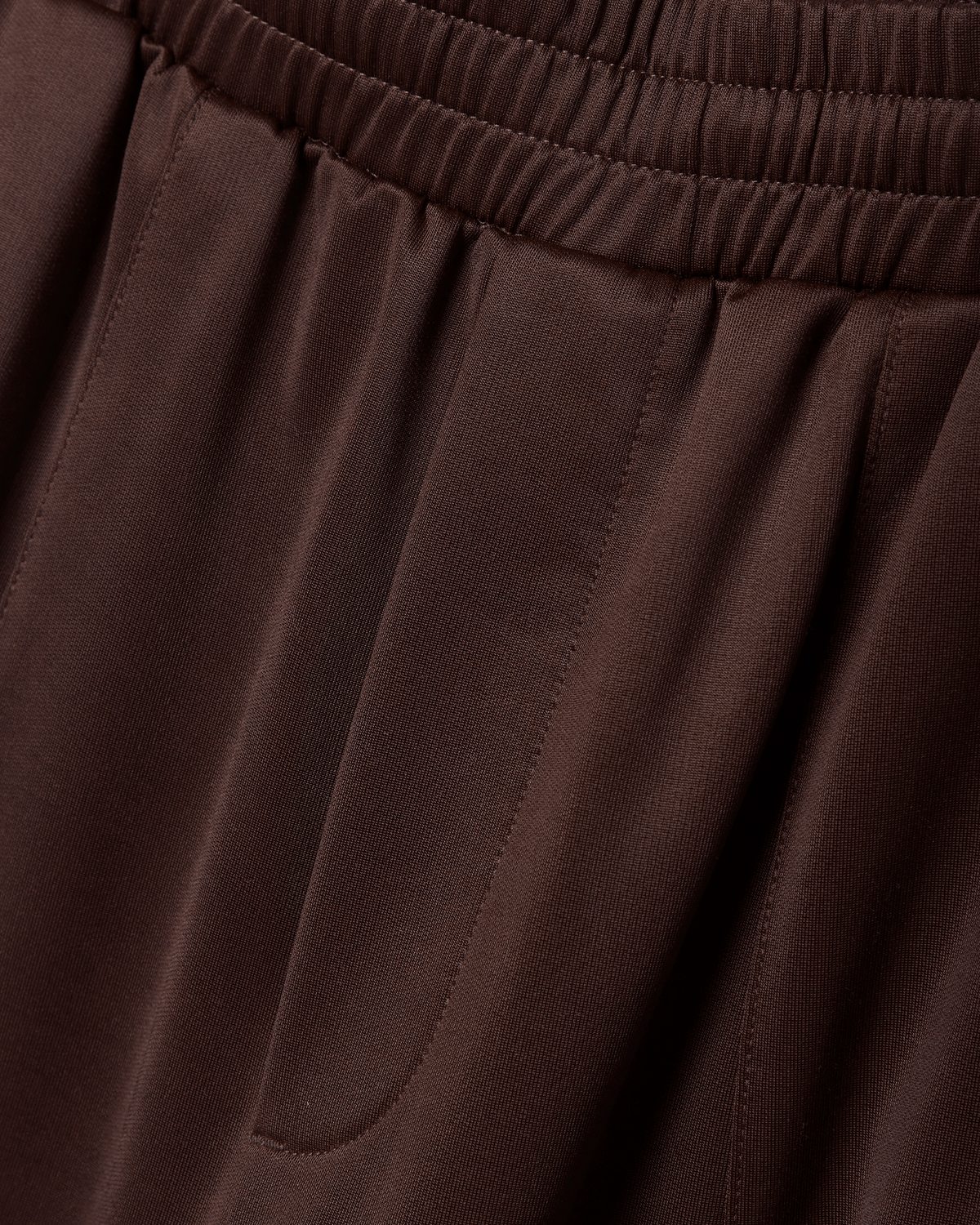 Woodbird WBChang Solid Track Pants Pants Fudge Brown