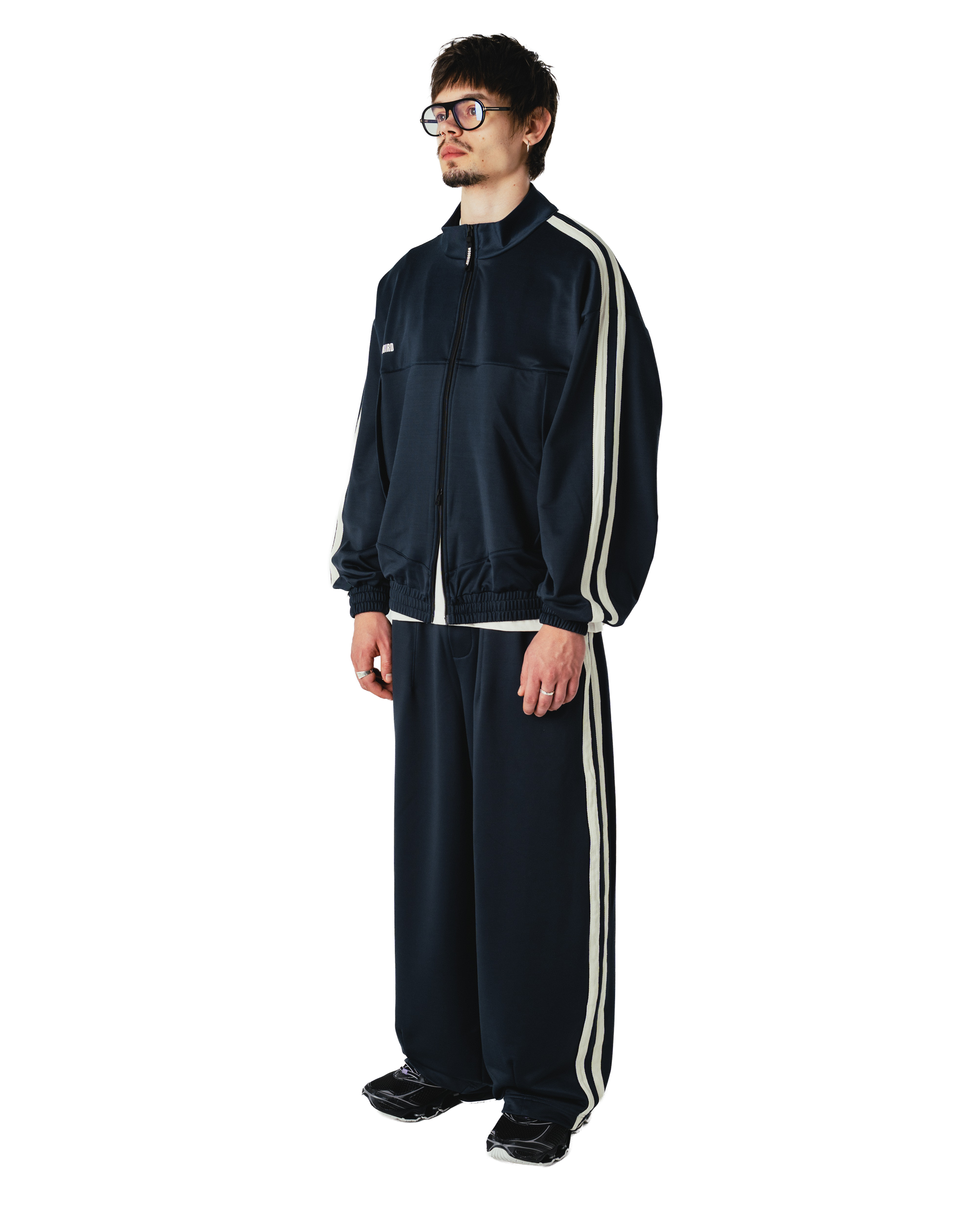 Woodbird WBChang Track Jacket Jackets Dark Navy