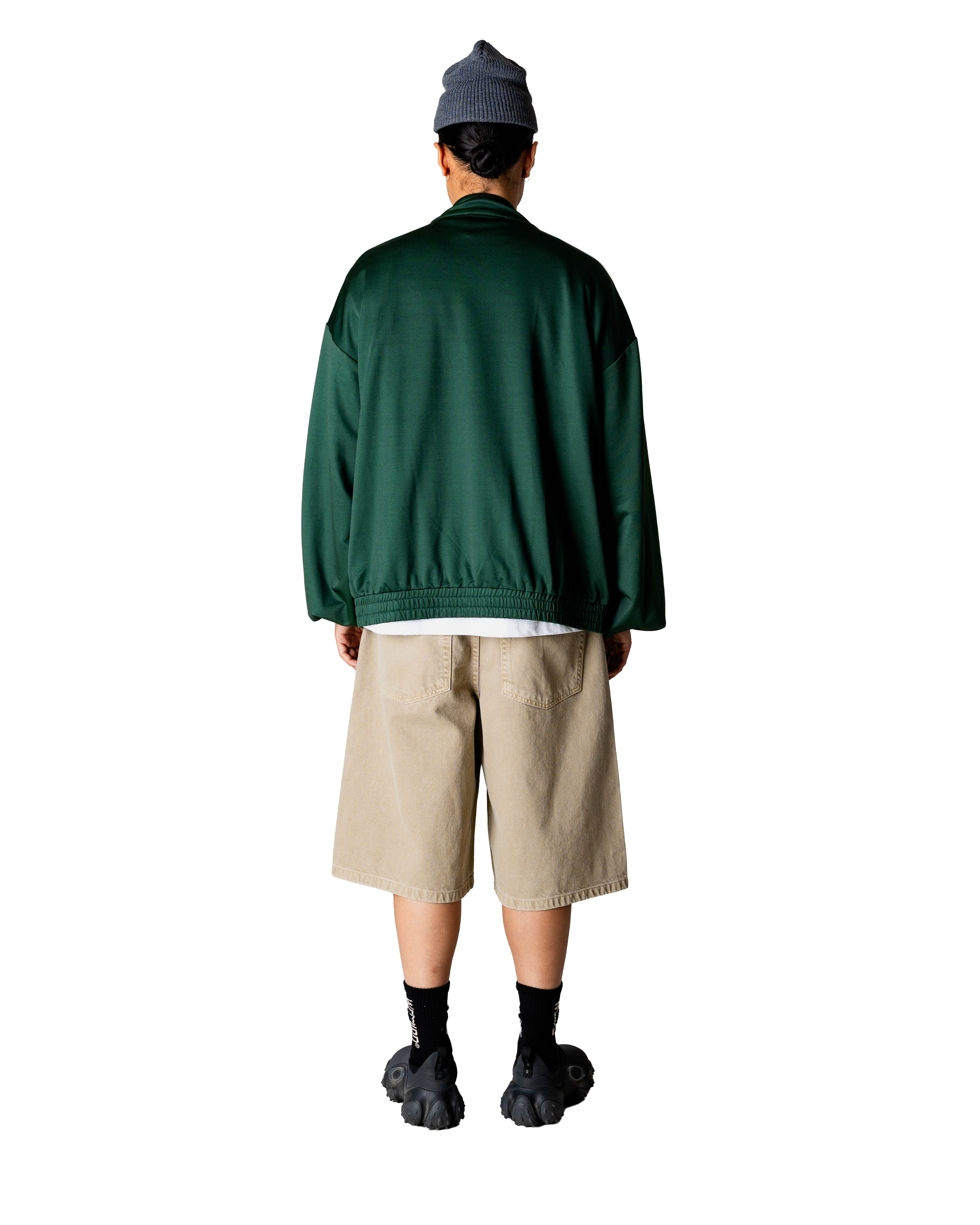 Woodbird WBChang Track Jacket Jackets Pine Green
