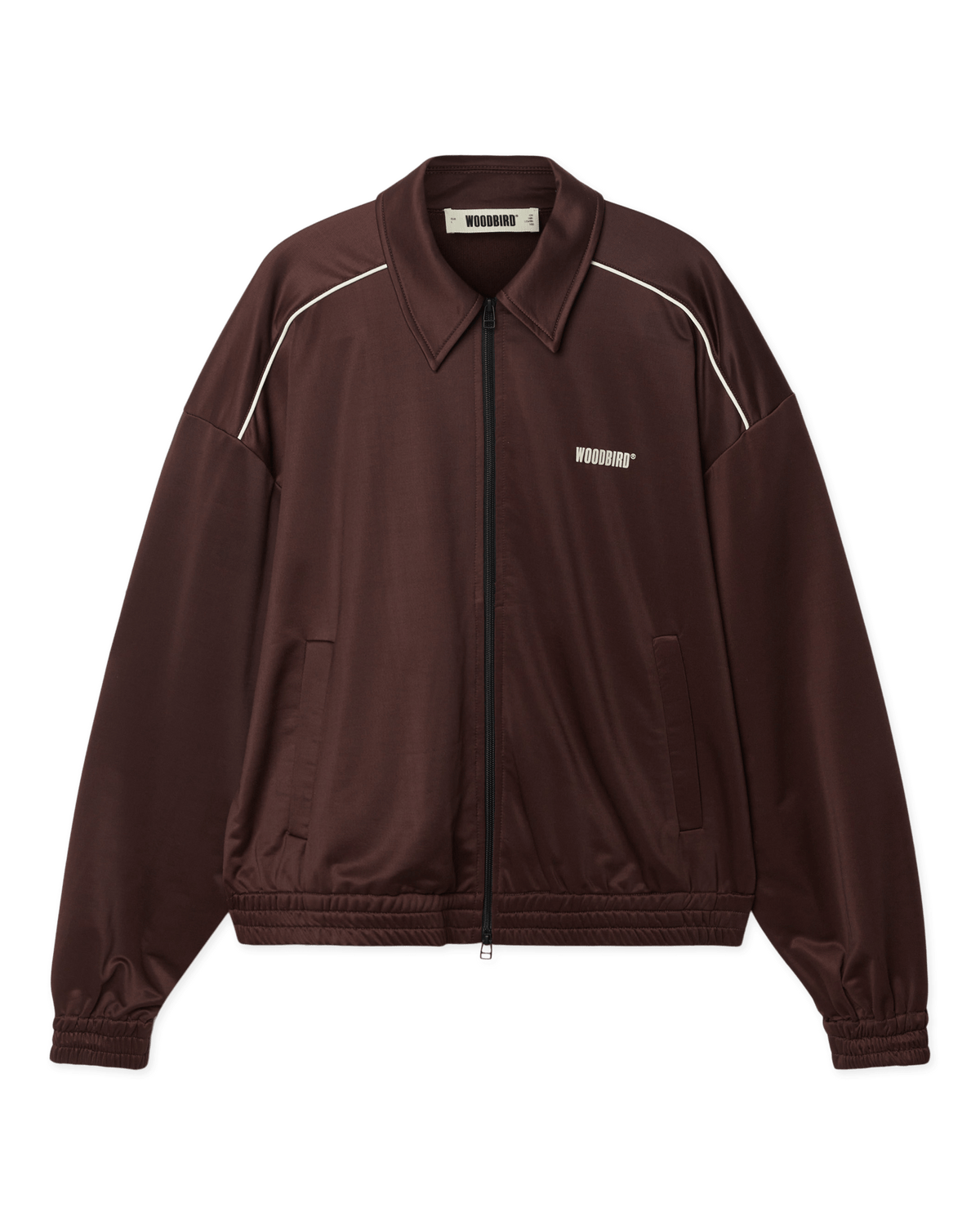 Woodbird WBChen Track Jacket Jackets Fudge Brown