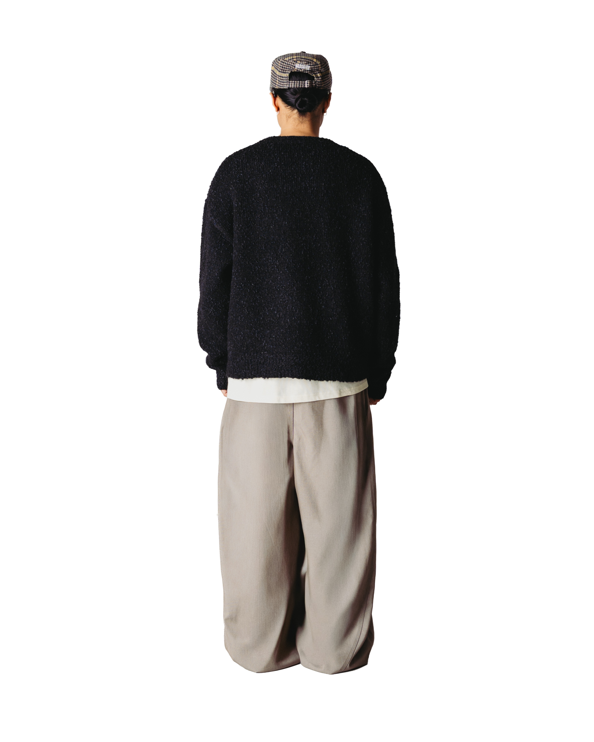 Woodbird WBChi Boucle Cardigan Knits Black