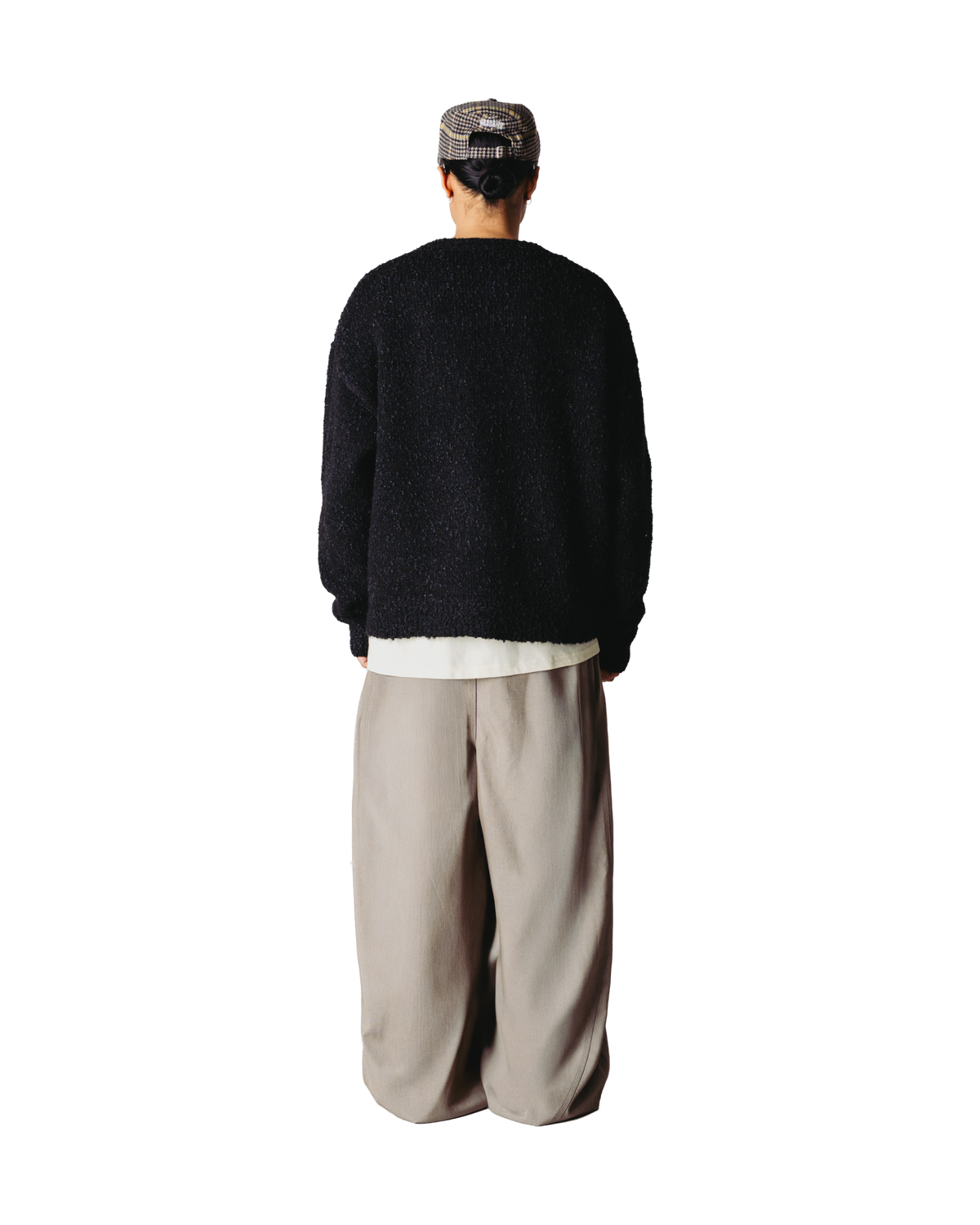 Woodbird WBChi Boucle Cardigan Knits Black