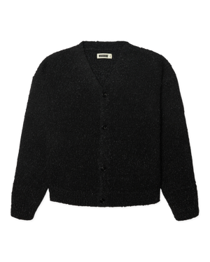 Woodbird WBChi Boucle Cardigan Knits Black
