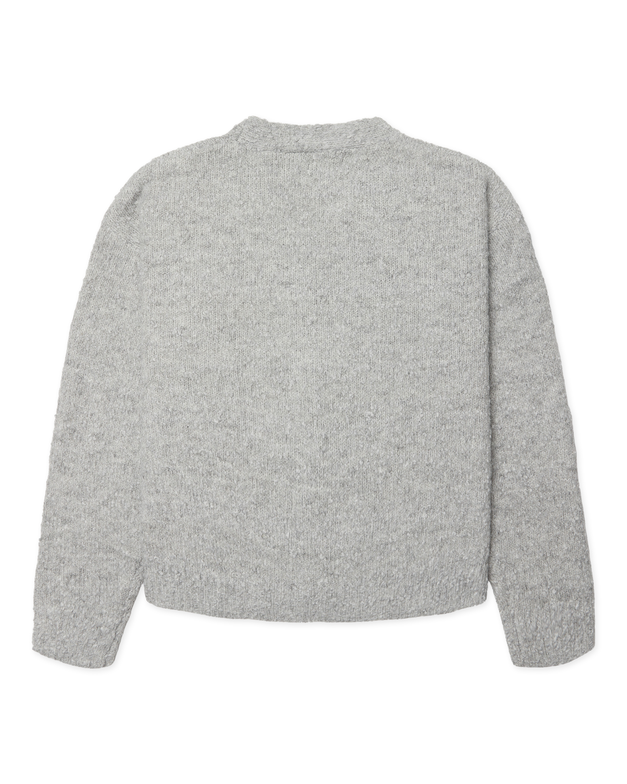 Woodbird WBChi Boucle Cardigan Knits Grey