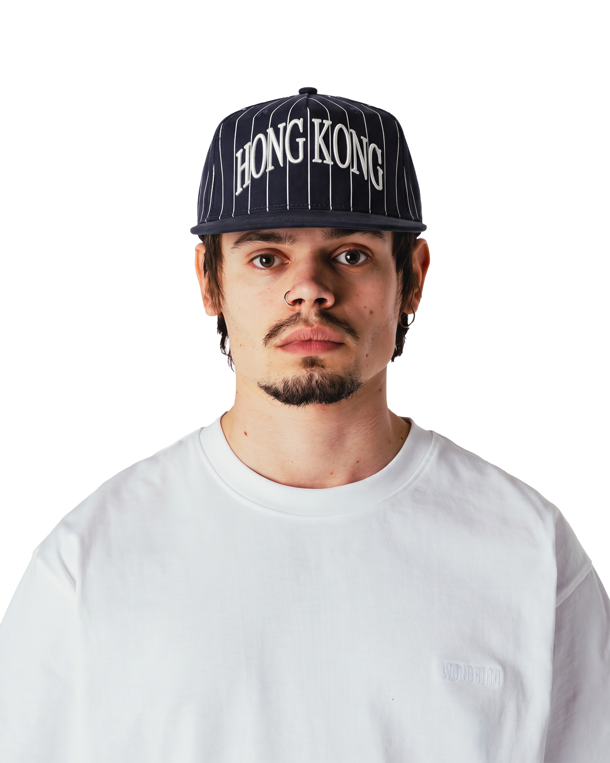 Woodbird WBChuck Stripe HK Cap Accessories Navy-White