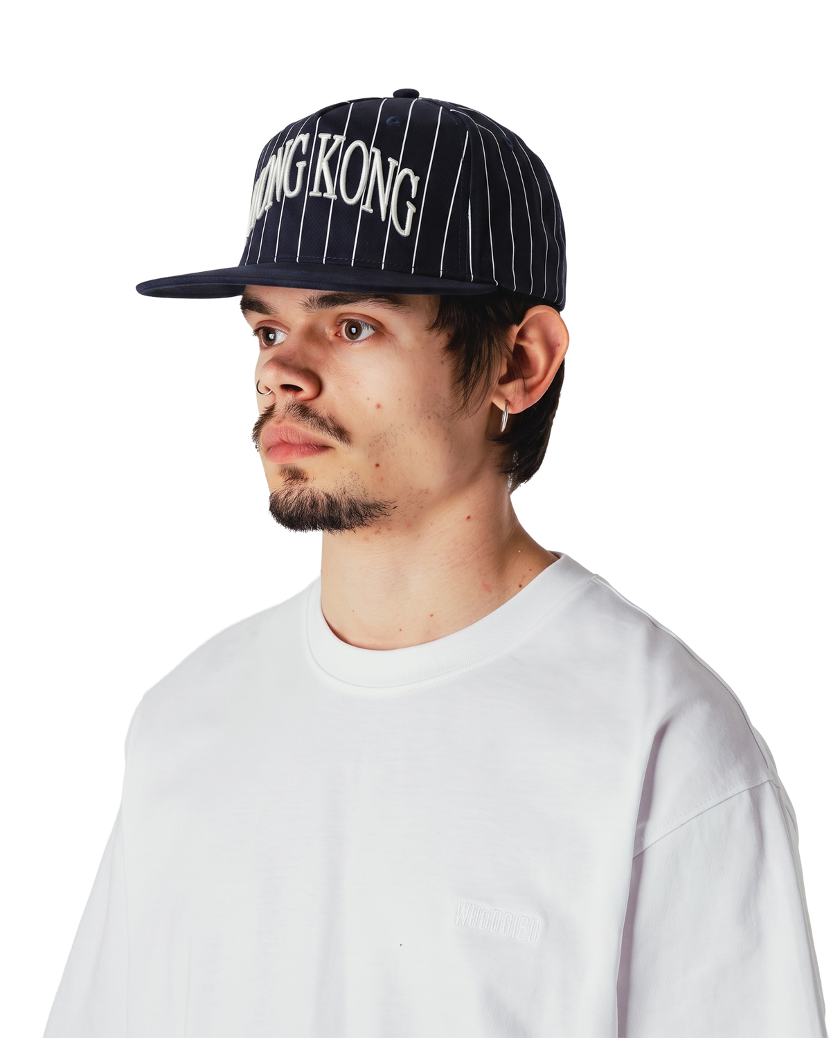 Woodbird WBChuck Stripe HK Cap Accessories Navy-White