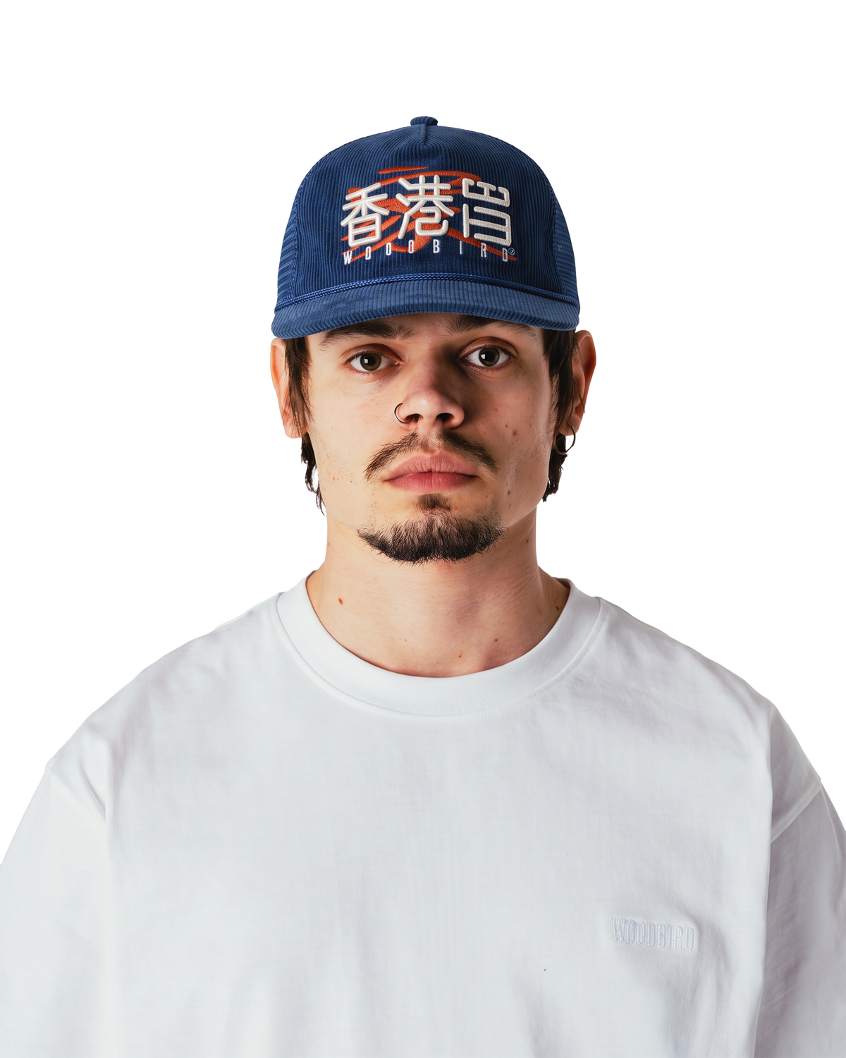 Woodbird WBChuck Trucker HK Cap Accessories Cobalt Blue