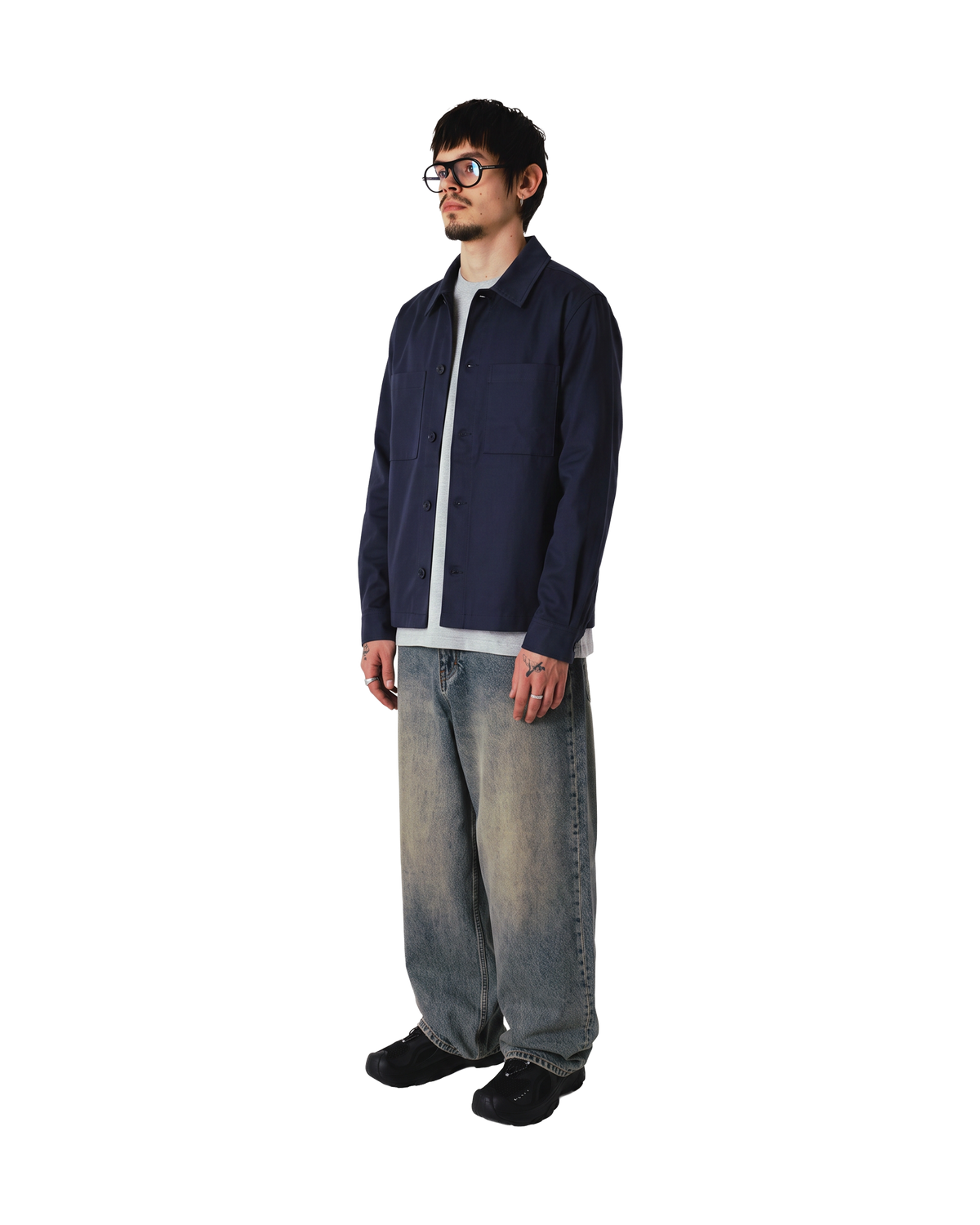 Woodbird WBCong Nickel Jacket Jackets Dark Navy