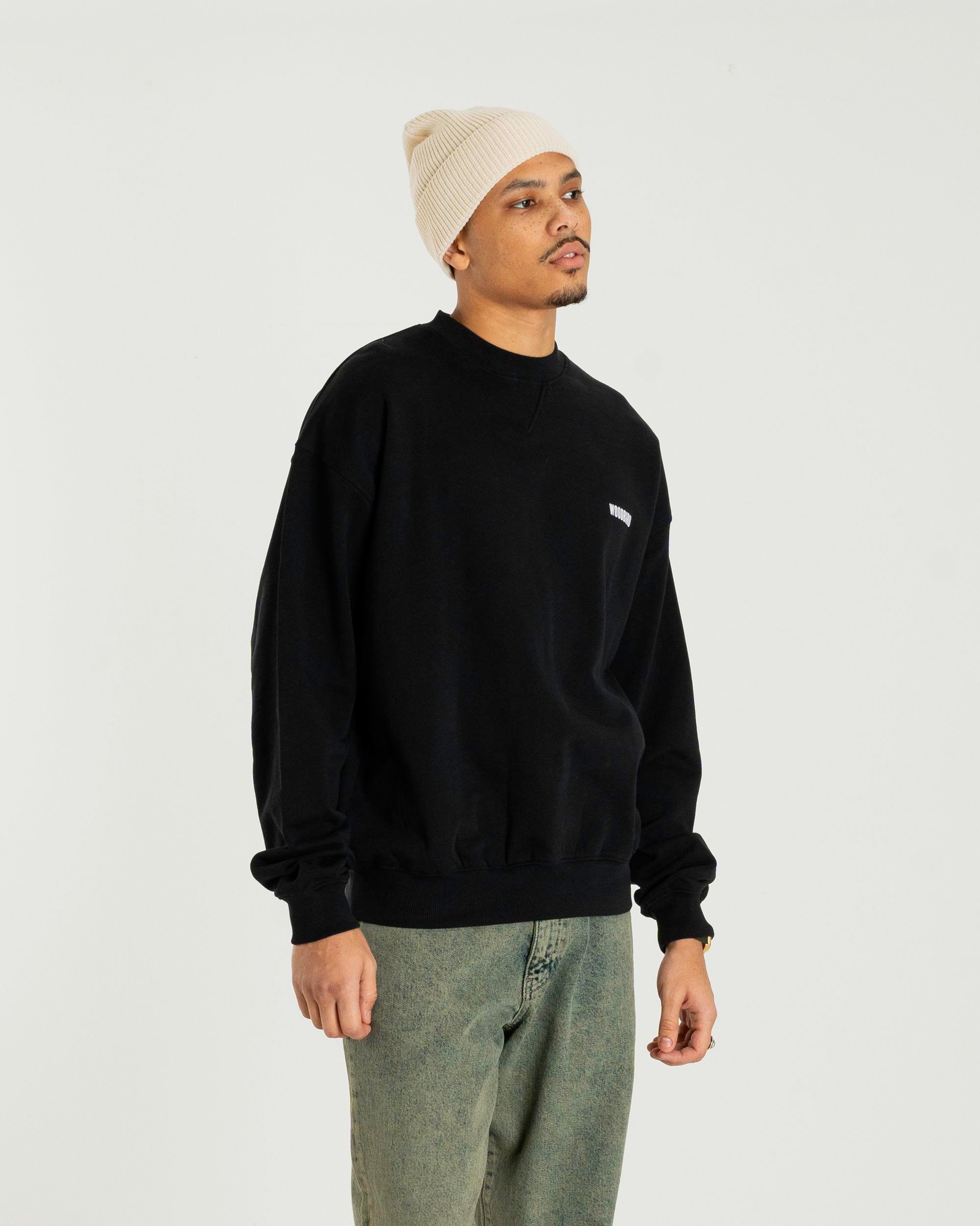 Woodbird WBCope Ganbei crew Sweats Black