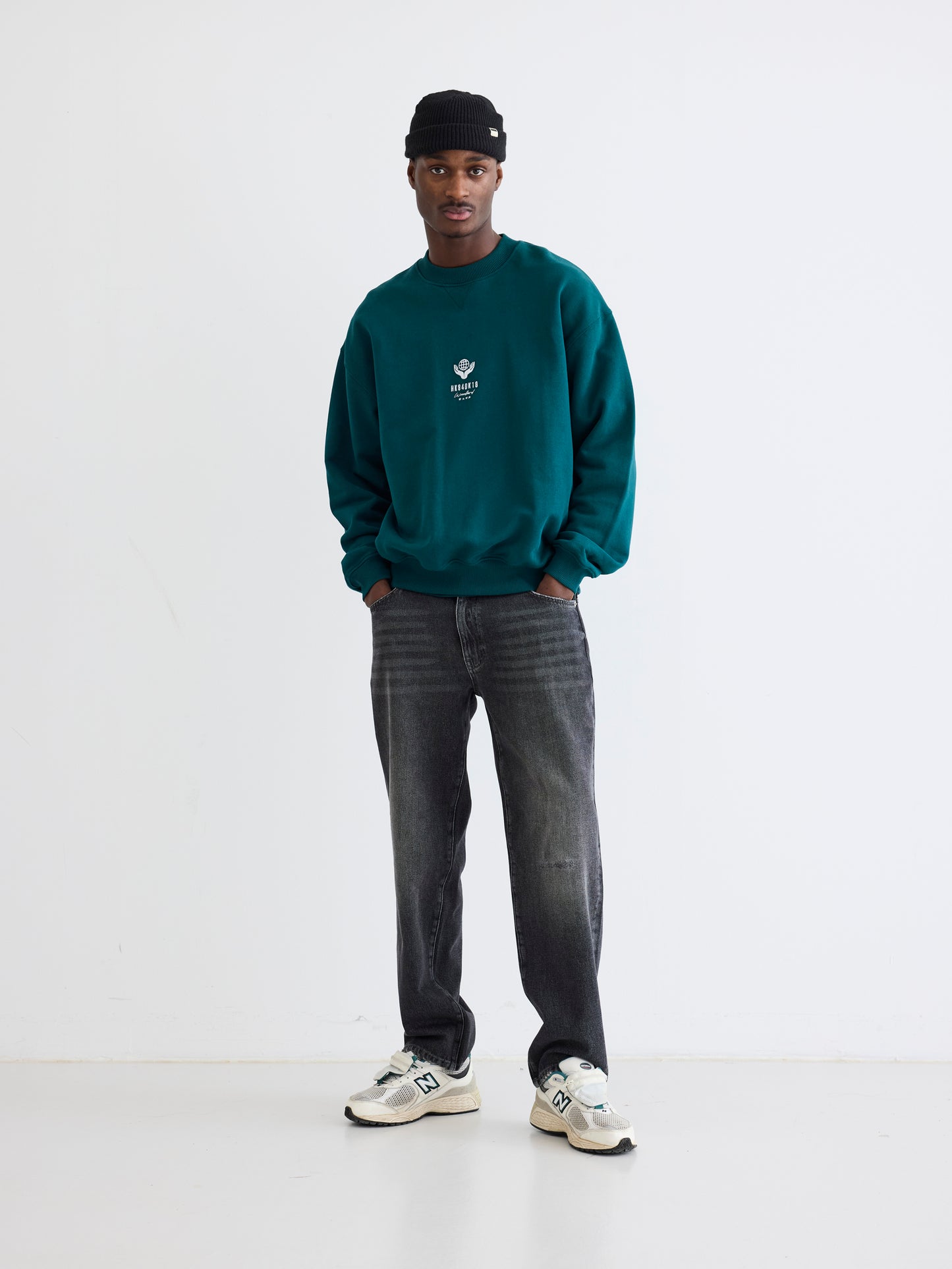 Woodbird WBCope Globe Crew Sweats Sports Green