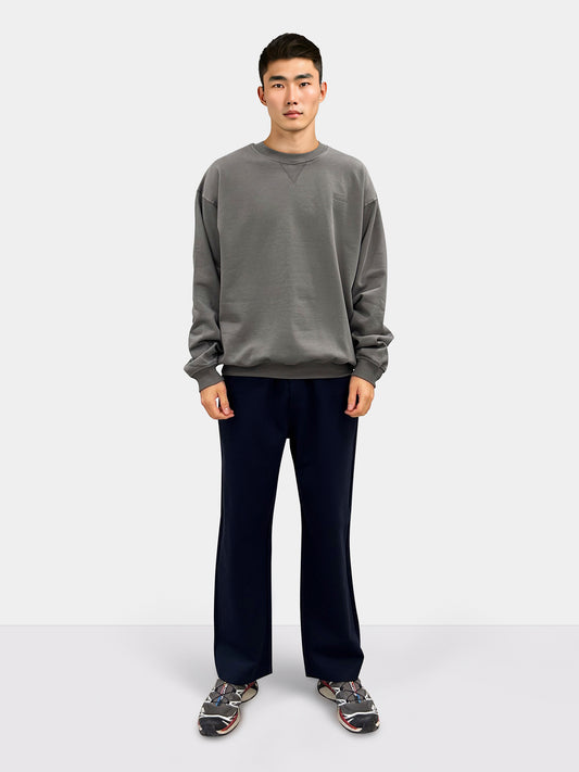 Woodbird WBCope Home Crew Sweats Antra Grey