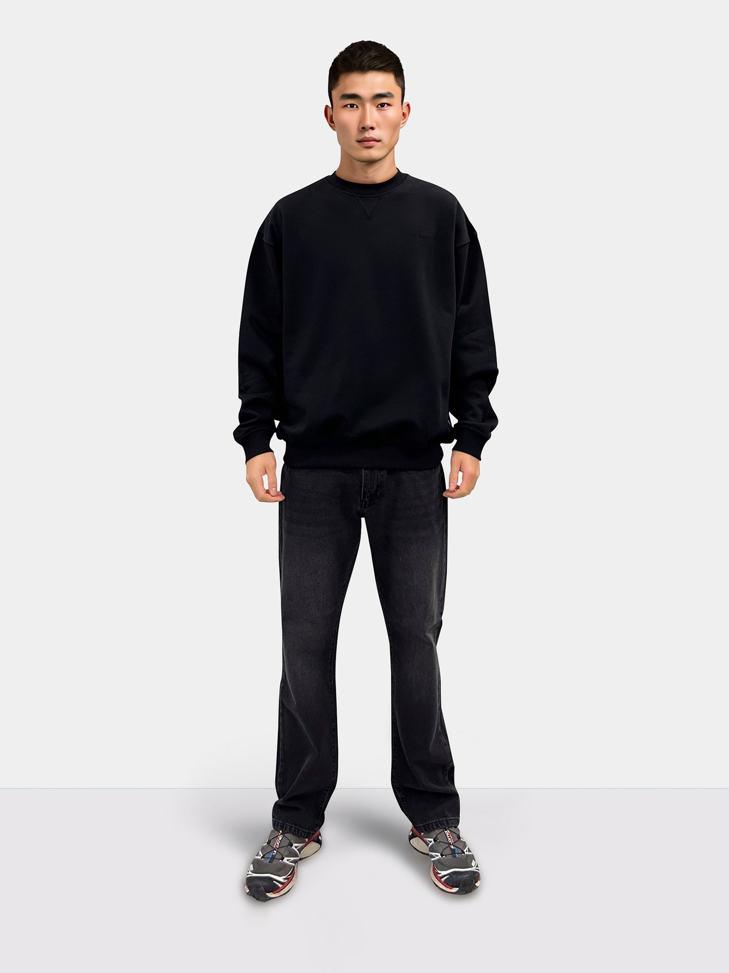 Woodbird WBCope Home Crew Sweats Black