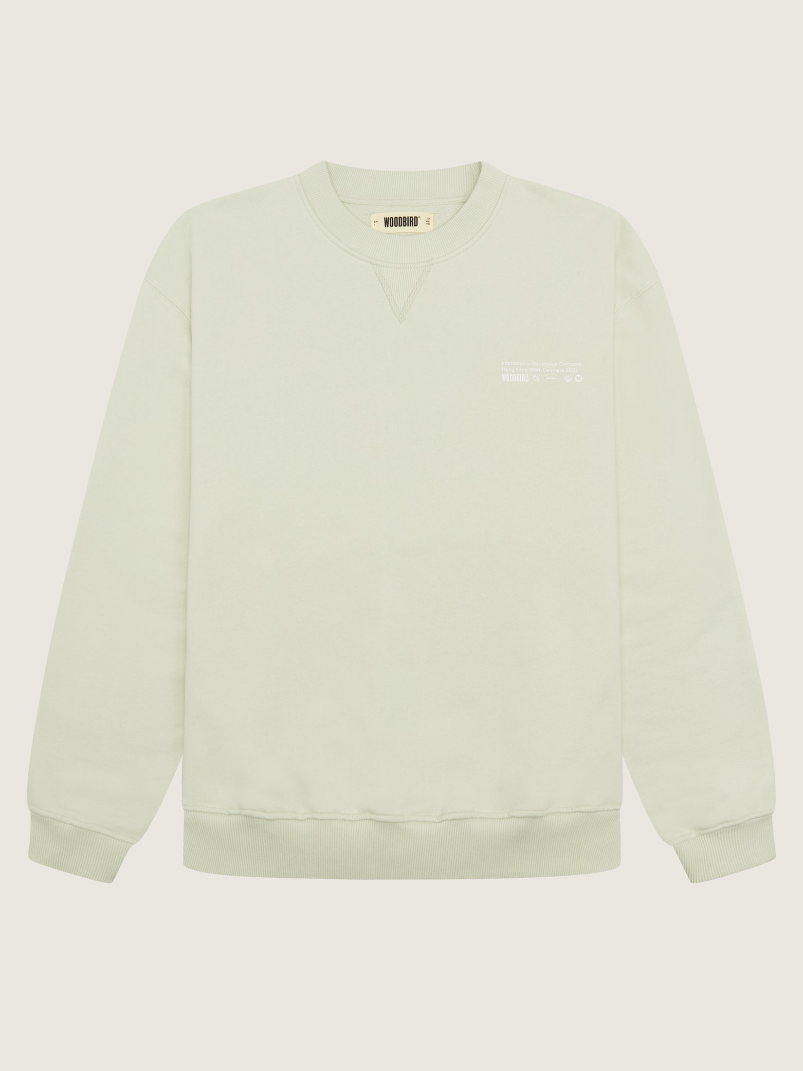 Woodbird WBCope Tech Crew Sweats Mint Green