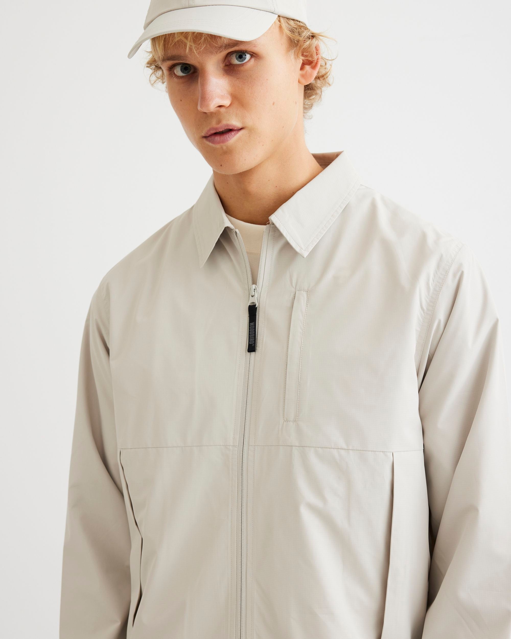 Woodbird WBCore Patch Cap Accessories Light Grey