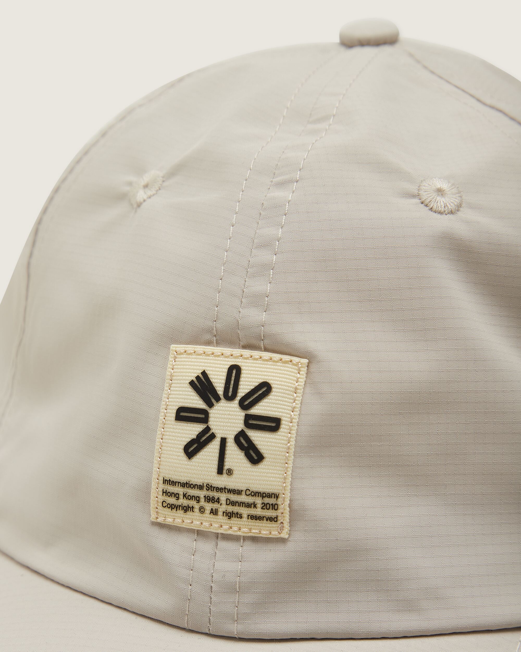 Woodbird WBCore Patch Cap Accessories Light Grey