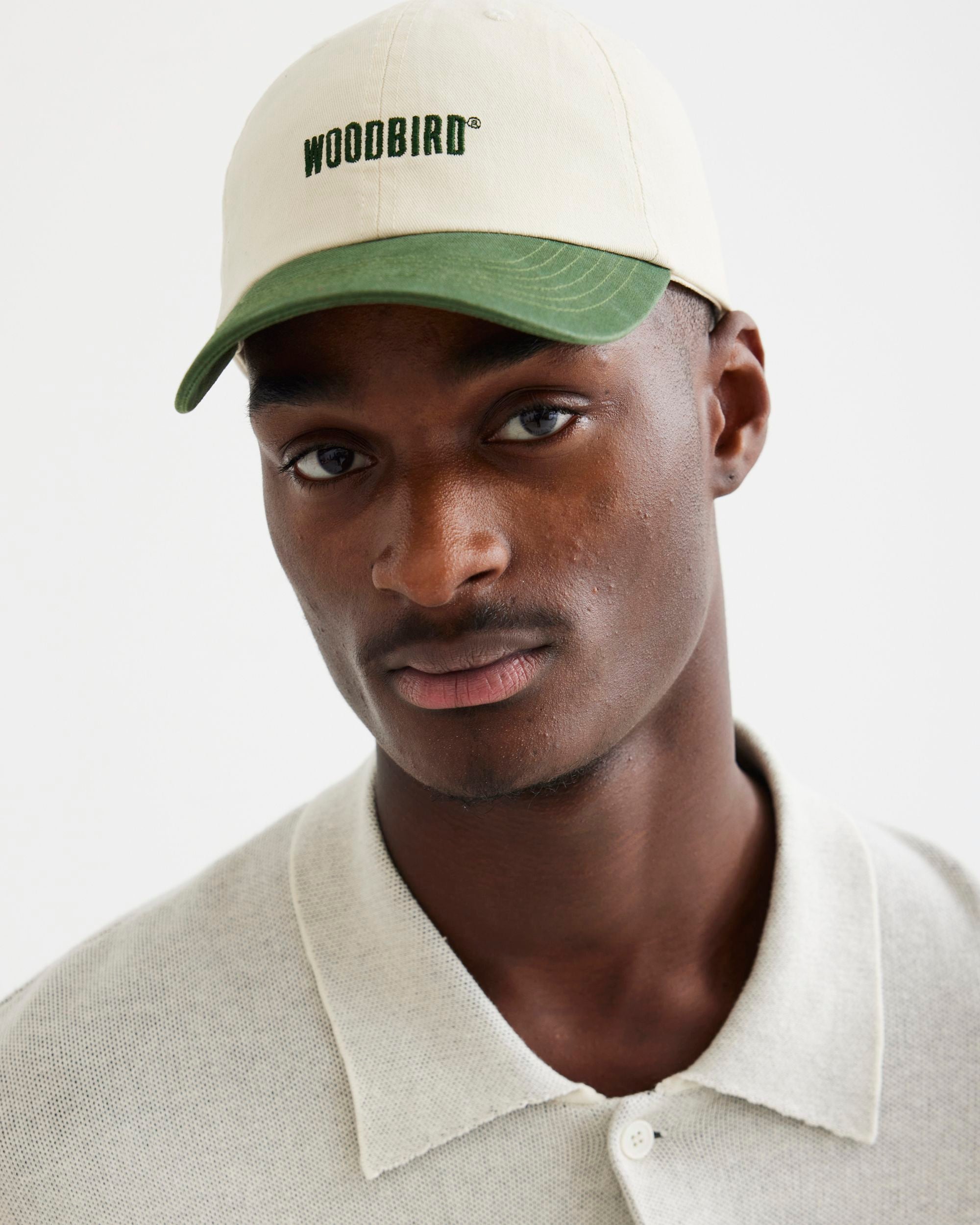 Woodbird WBCore Twill Cap Accessories Offwhite-Army
