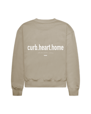 Woodbird Female WBCupe Home Crew Sweats Khaki