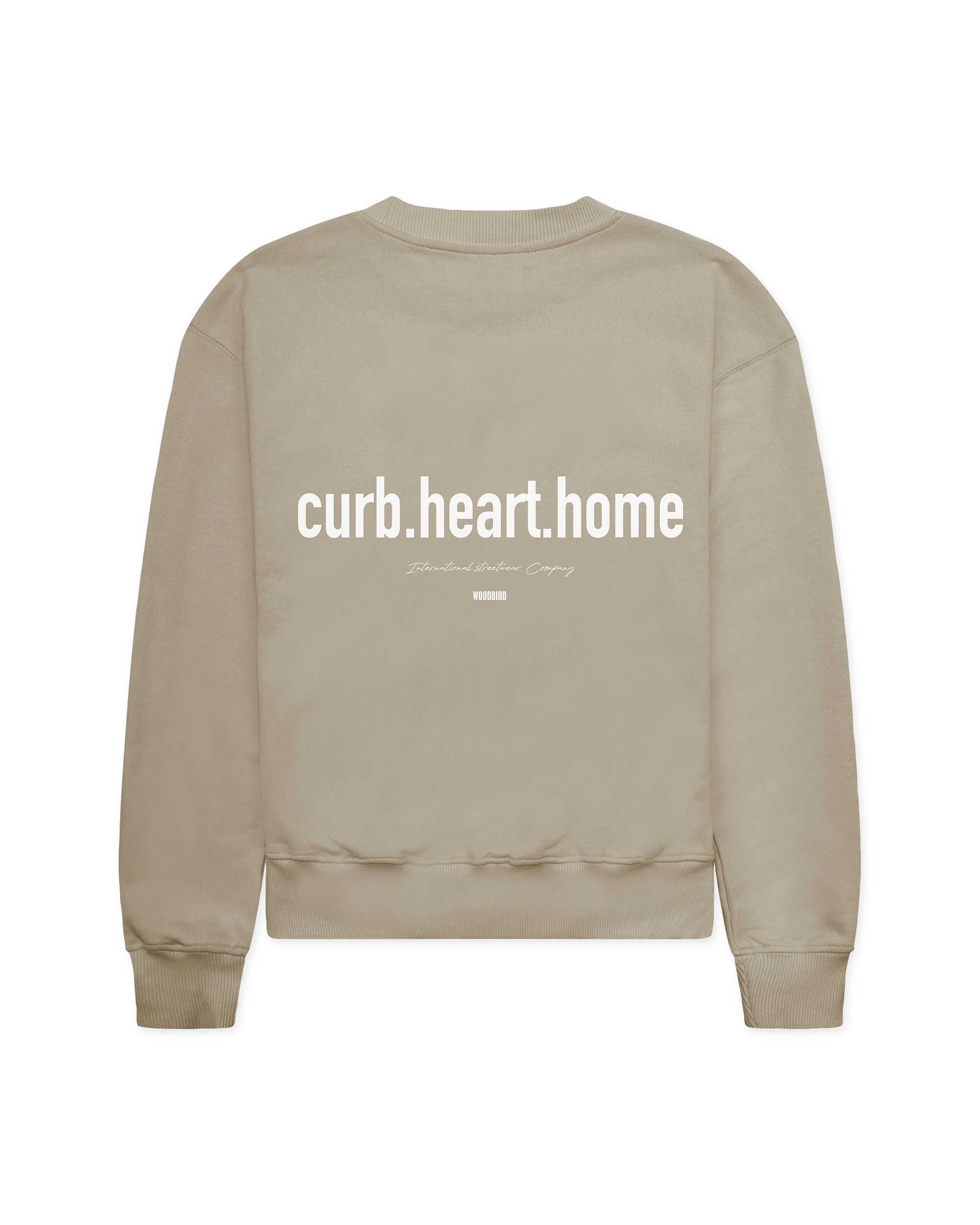 Woodbird Female WBCupe Home Crew Sweats Khaki