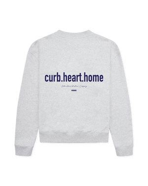 Woodbird Female WBCupe Home Crew Sweats Snow Melange