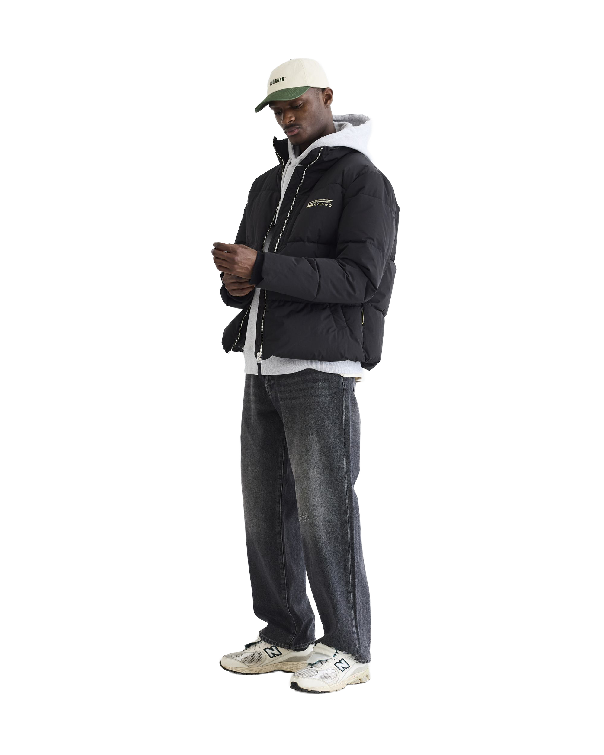 Woodbird WBDapper Puff Jacket Outerwear Black