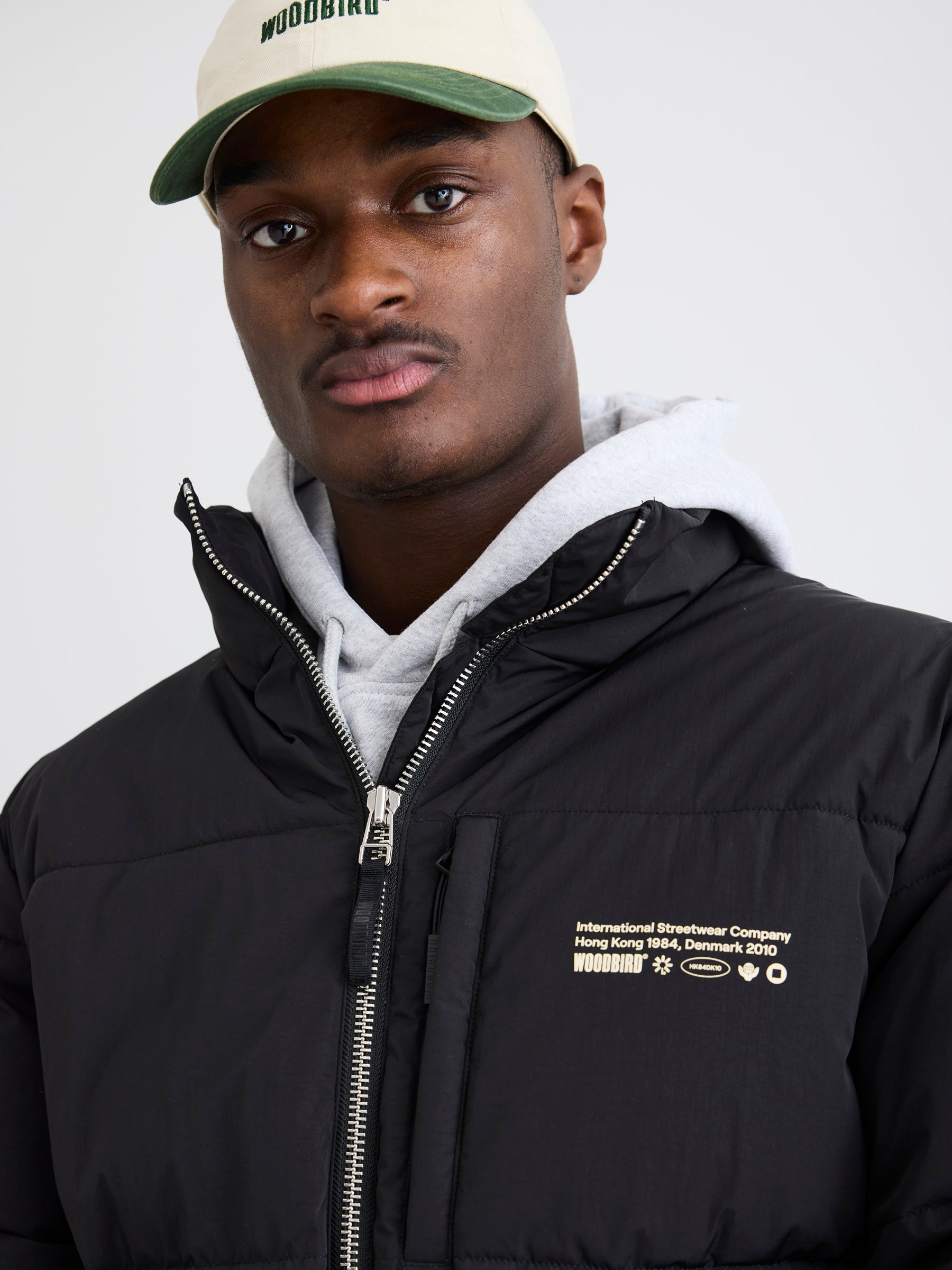 Woodbird WBDapper Puff Jacket Outerwear Black