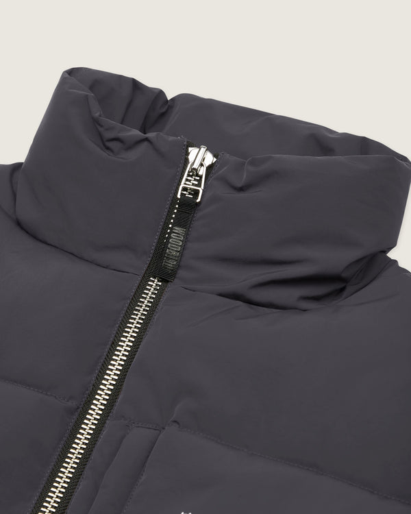 Woodbird WBDapper Puff Jacket Outerwear Antra Grey