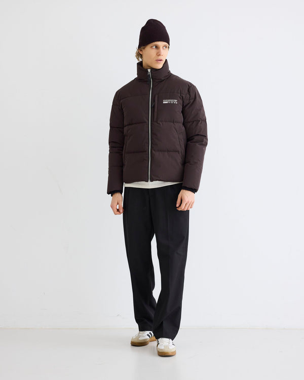 Woodbird WBDapper Puff Jacket Outerwear Brown