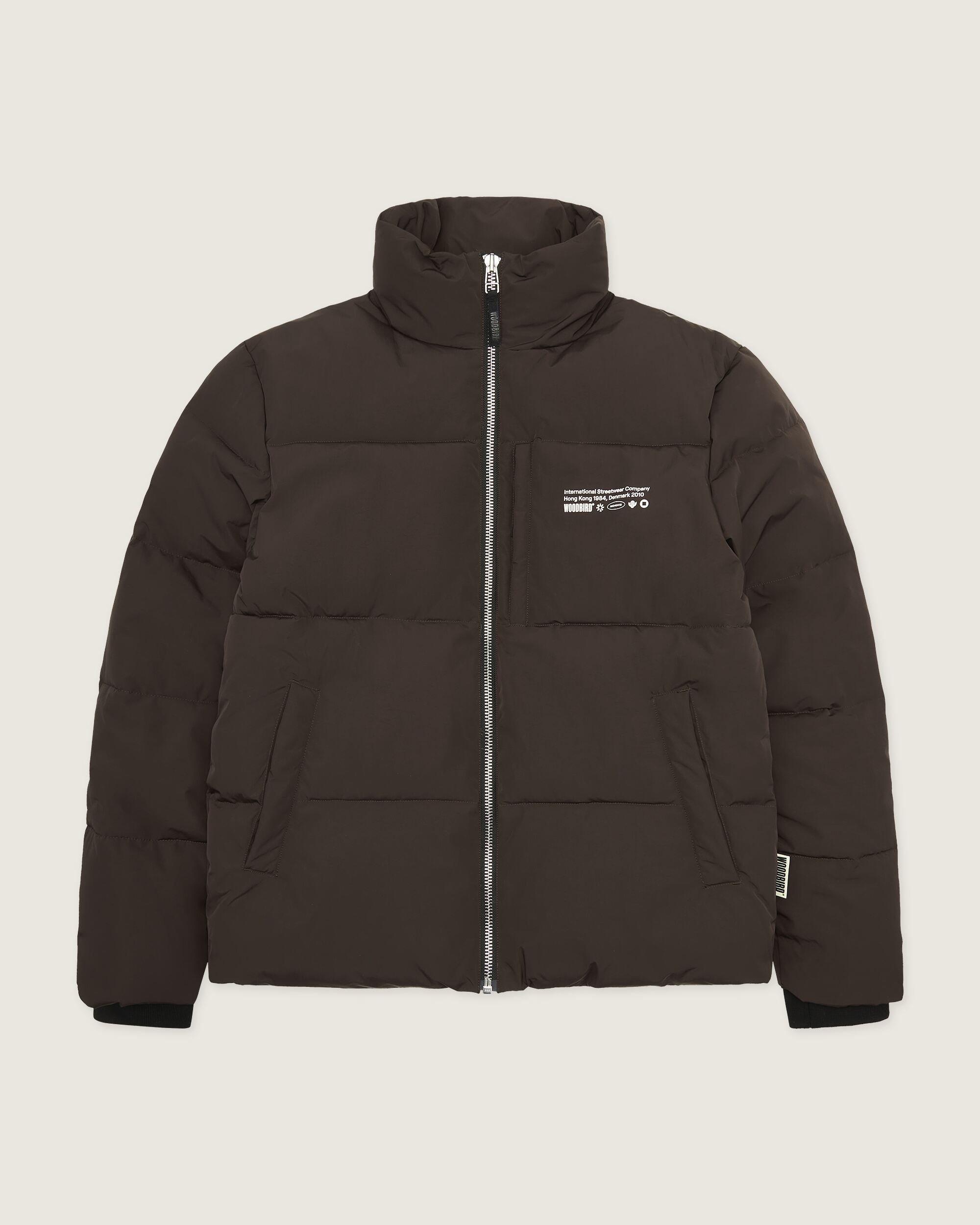 Woodbird WBDapper Puff Jacket Outerwear Brown