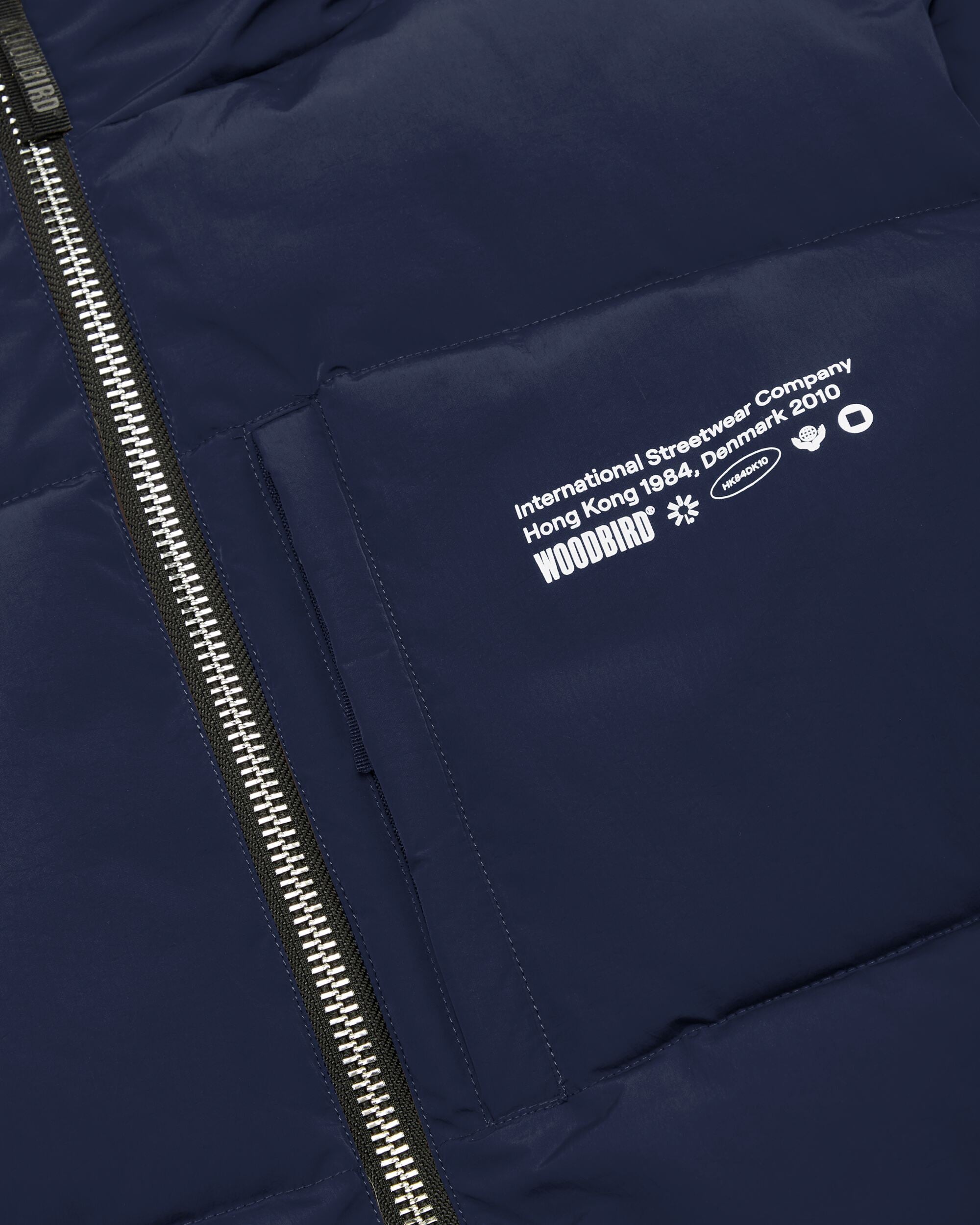 Woodbird WBDapper Puff Jacket Outerwear Navy