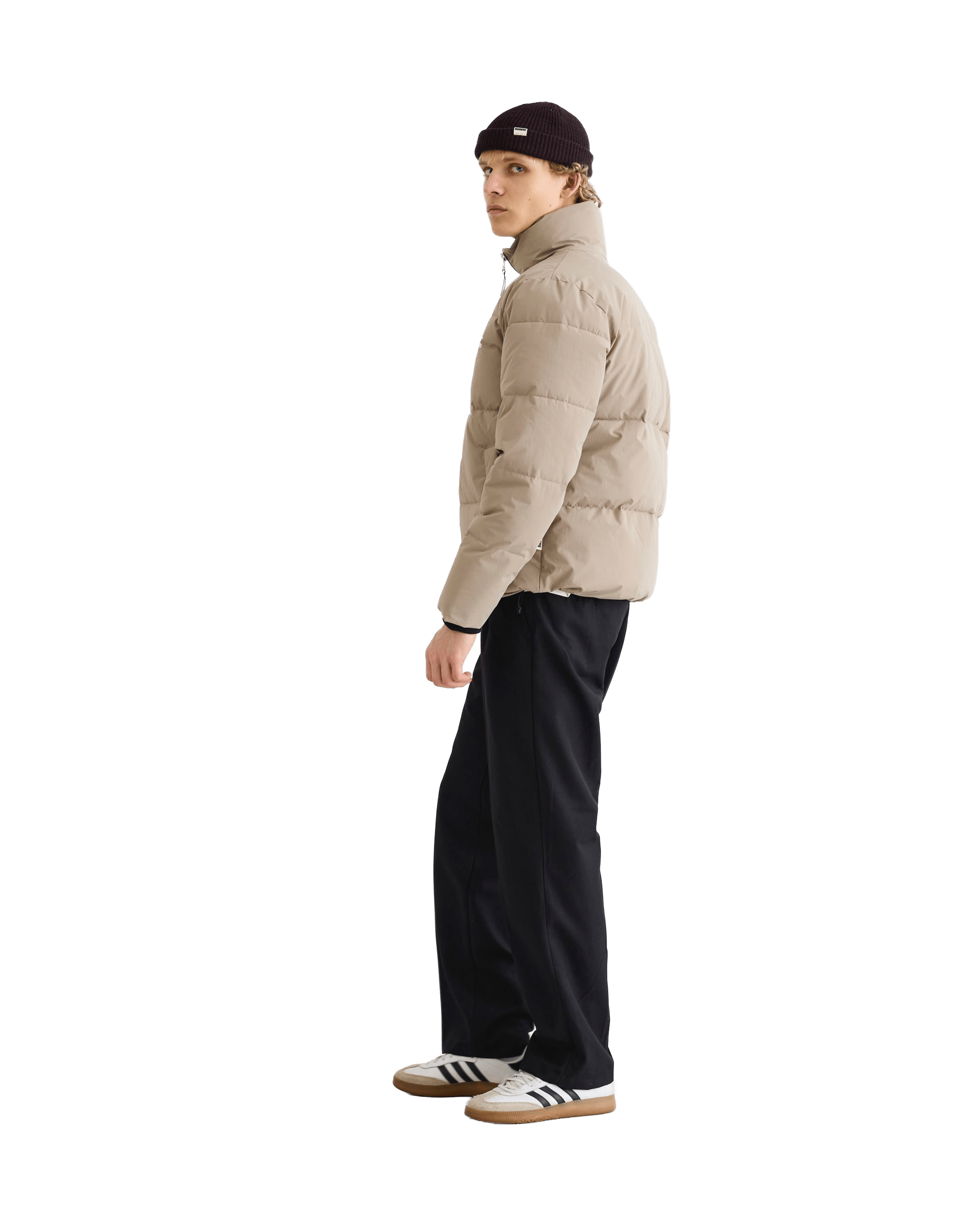 Woodbird WBDapper Puff Jacket Outerwear Stone