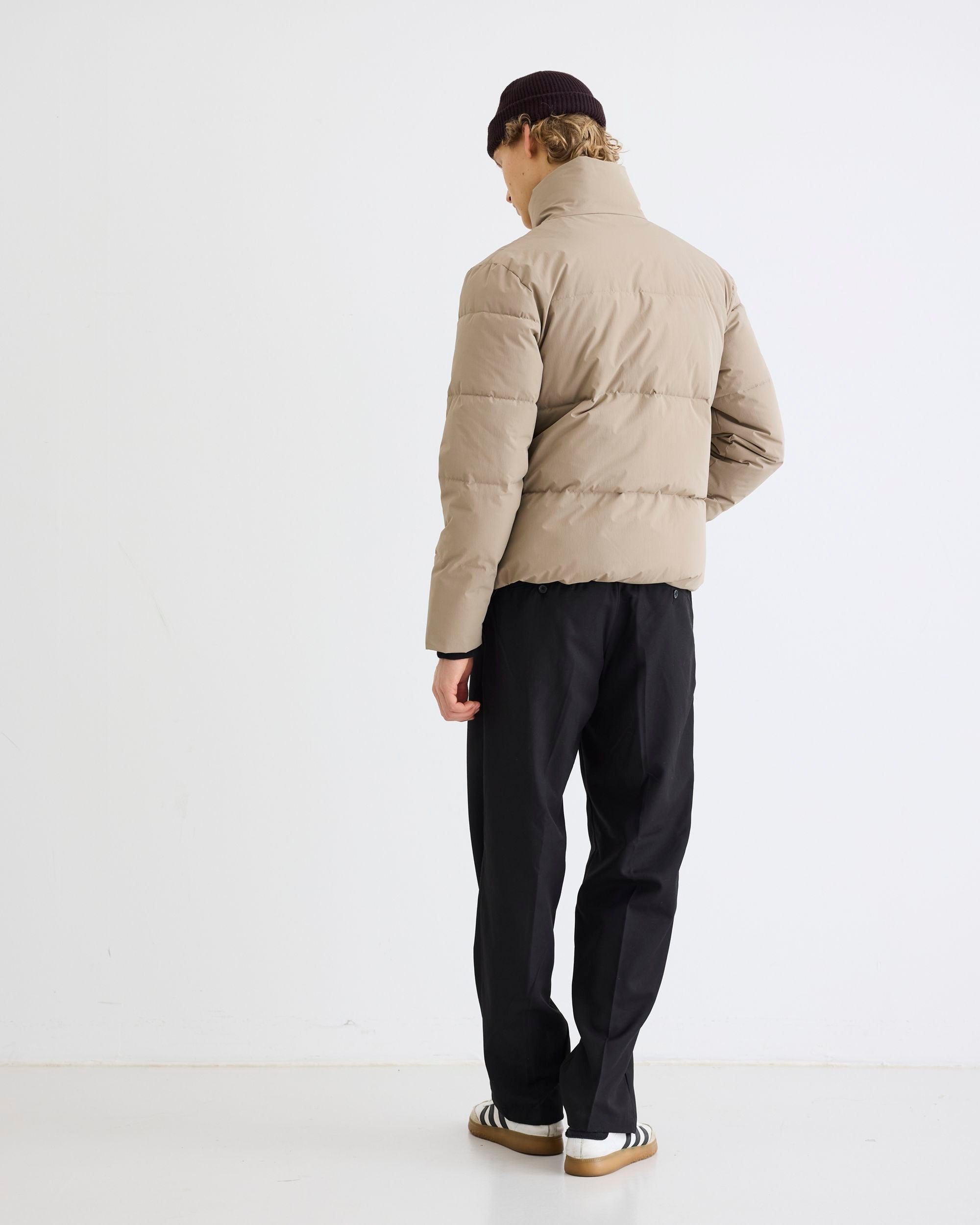 Woodbird WBDapper Puff Jacket Outerwear Stone
