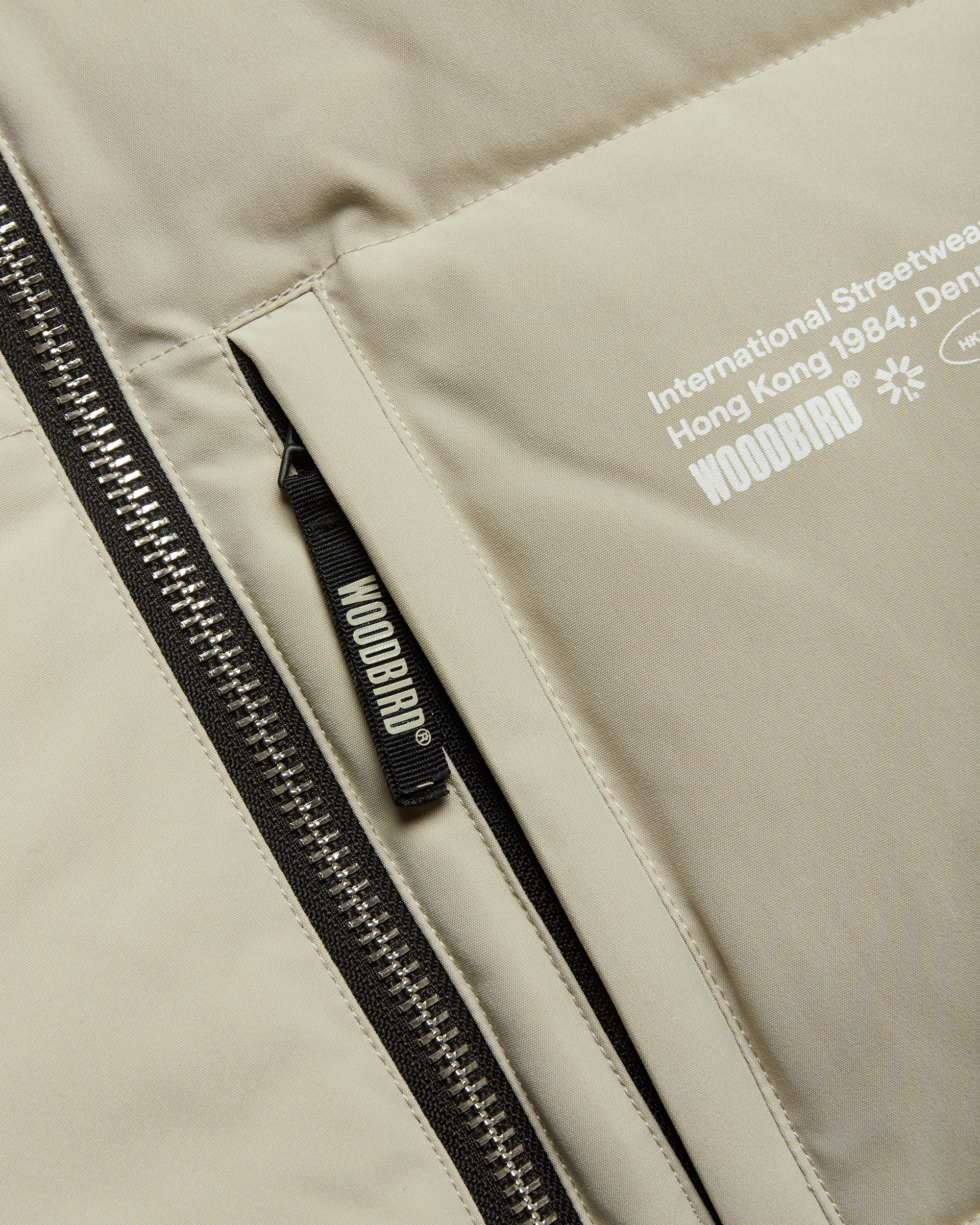 Woodbird WBDapper Puff Jacket Outerwear Stone