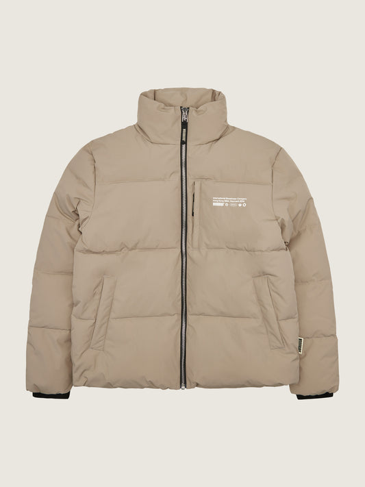 Woodbird WBDapper Puff Jacket Outerwear Stone