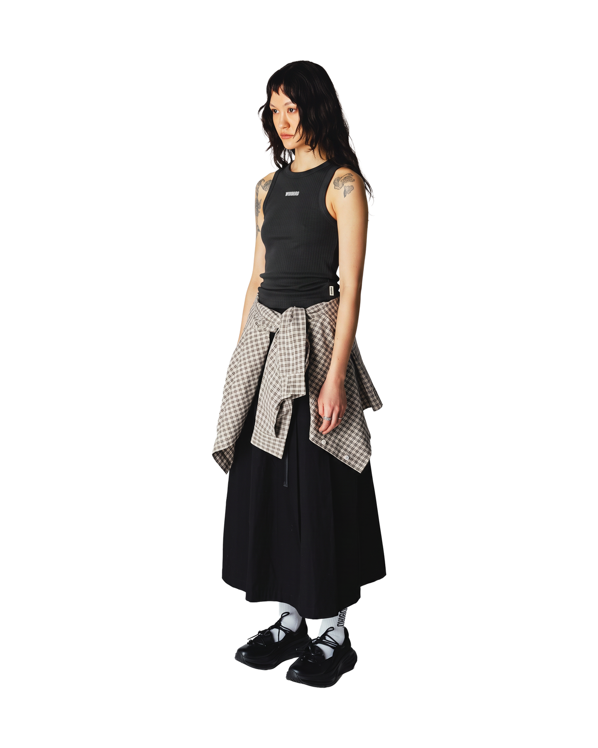Woodbird Female WBDee Base Tank Top T-Shirts Black