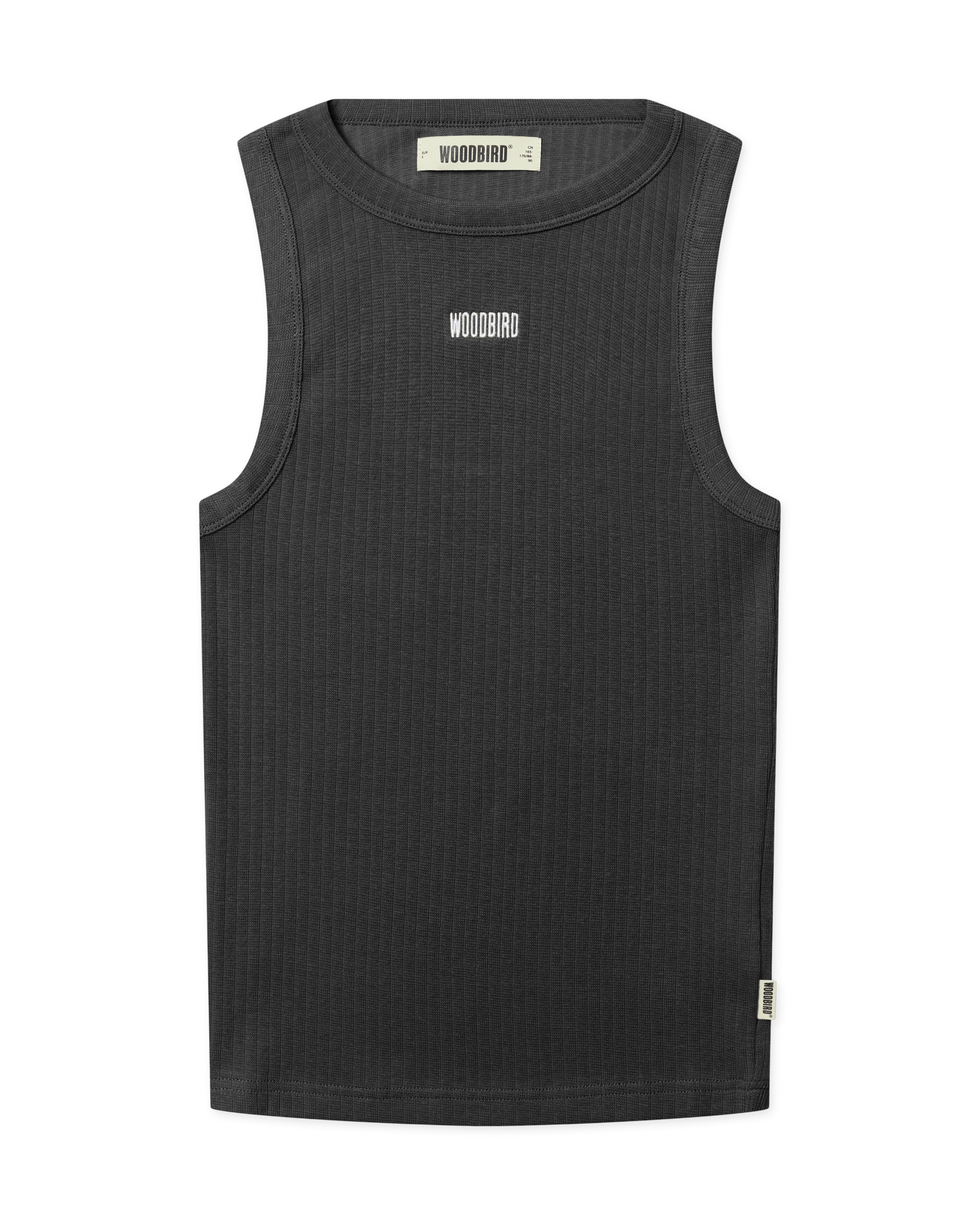Woodbird Female WBDee Base Tank Top T-Shirts Black