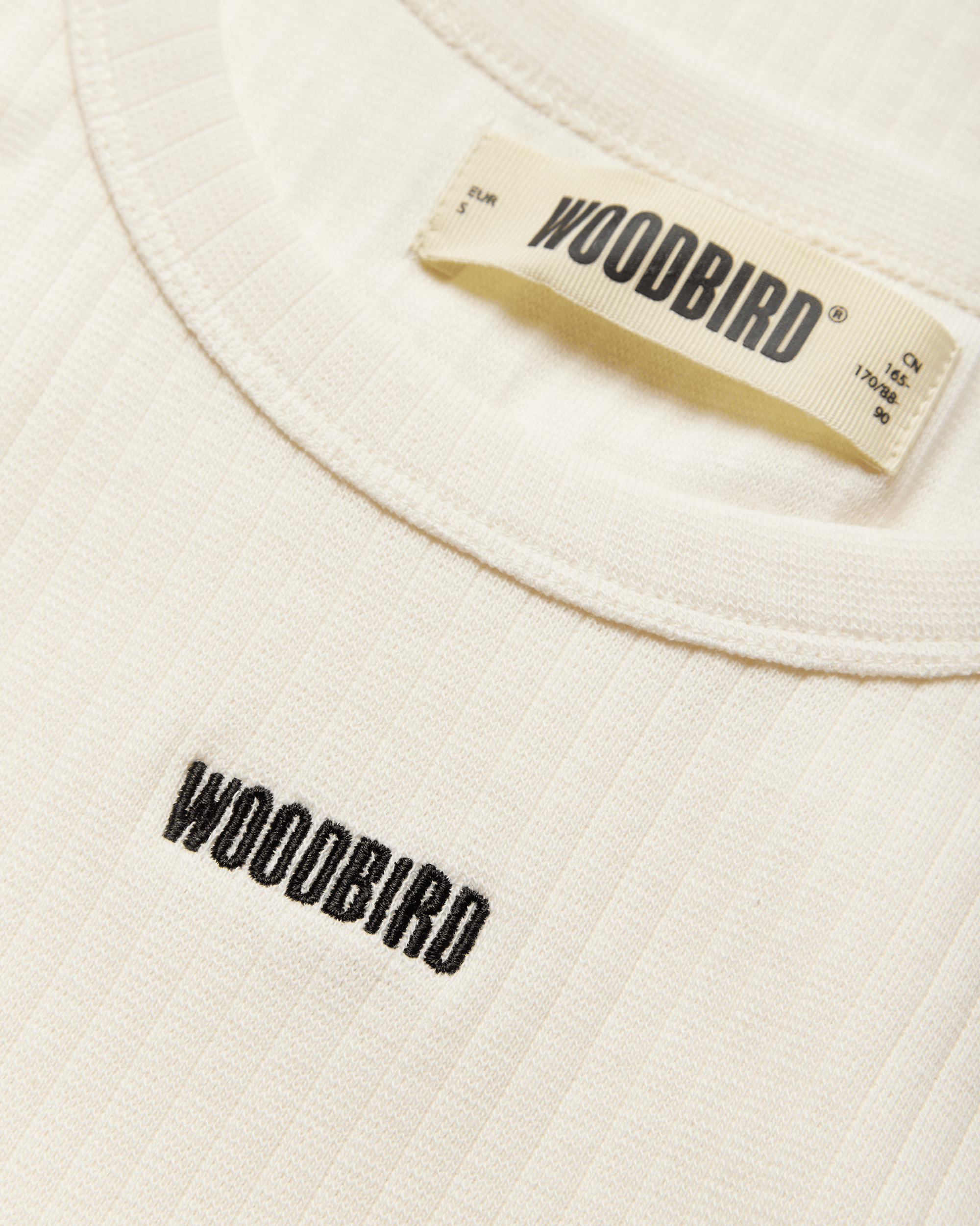 Woodbird Female WBDee Base Tank Top T-Shirts Off White
