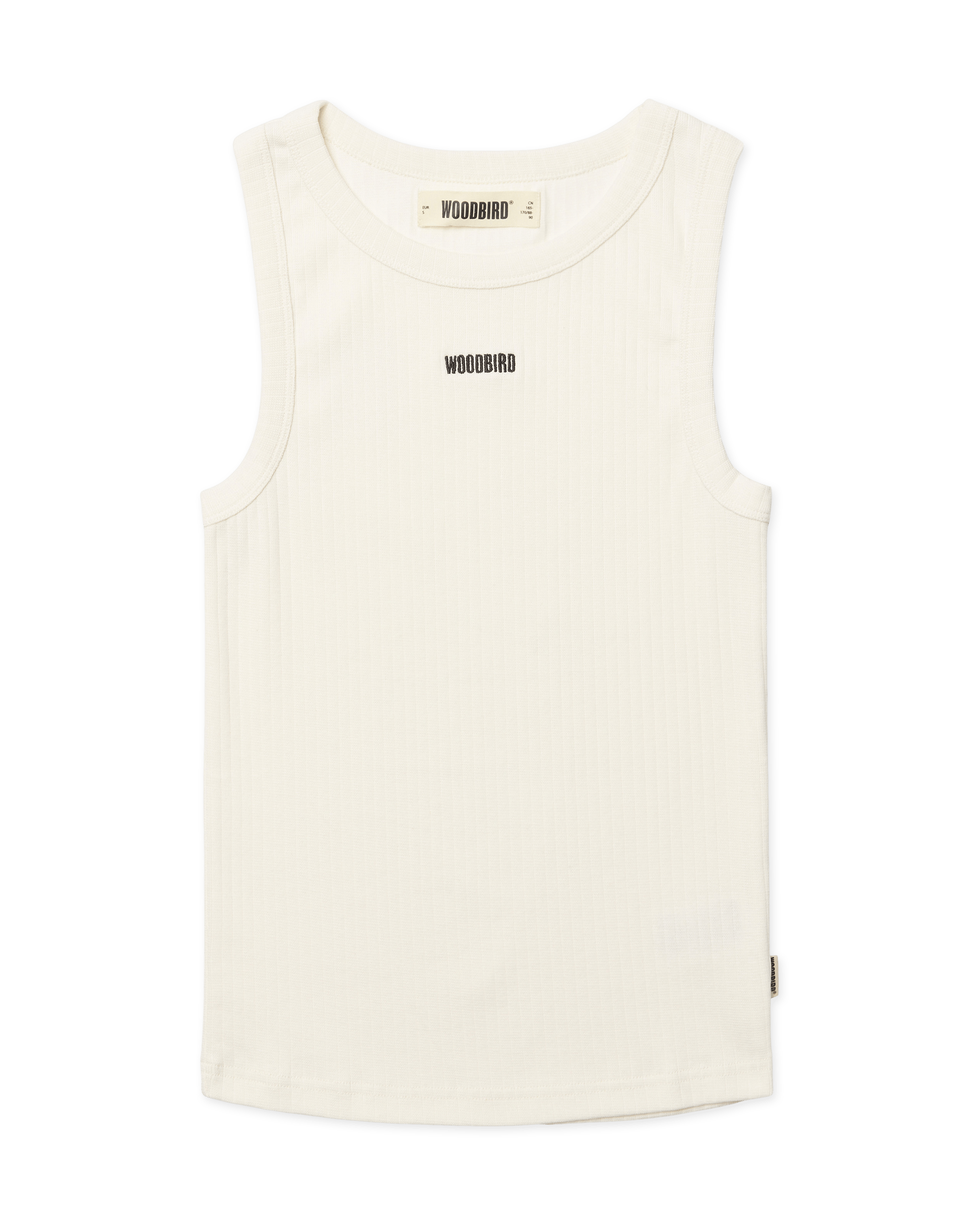 Woodbird Female WBDee Base Tank Top T-Shirts Off White