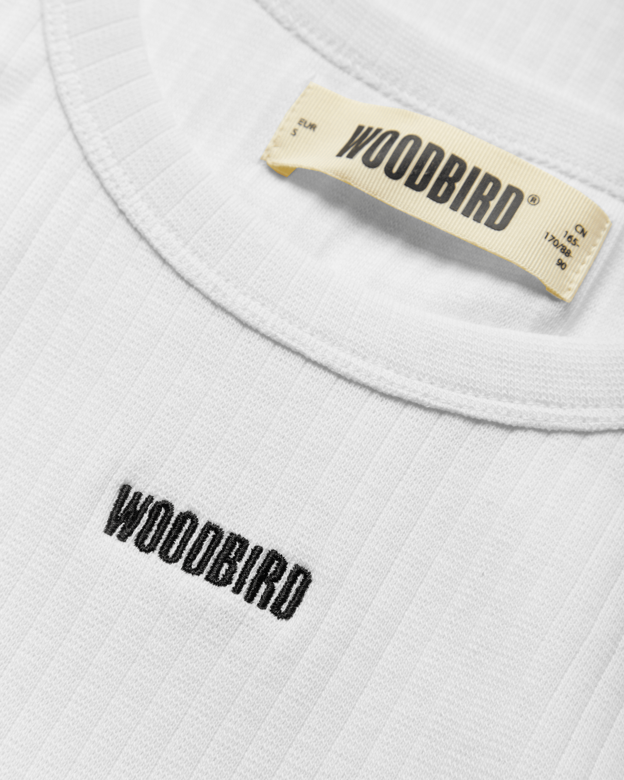 Woodbird Female WBDee Base Tank Top T-Shirts White