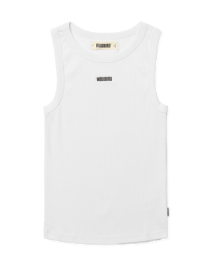 Woodbird Female WBDee Base Tank Top T-Shirts White
