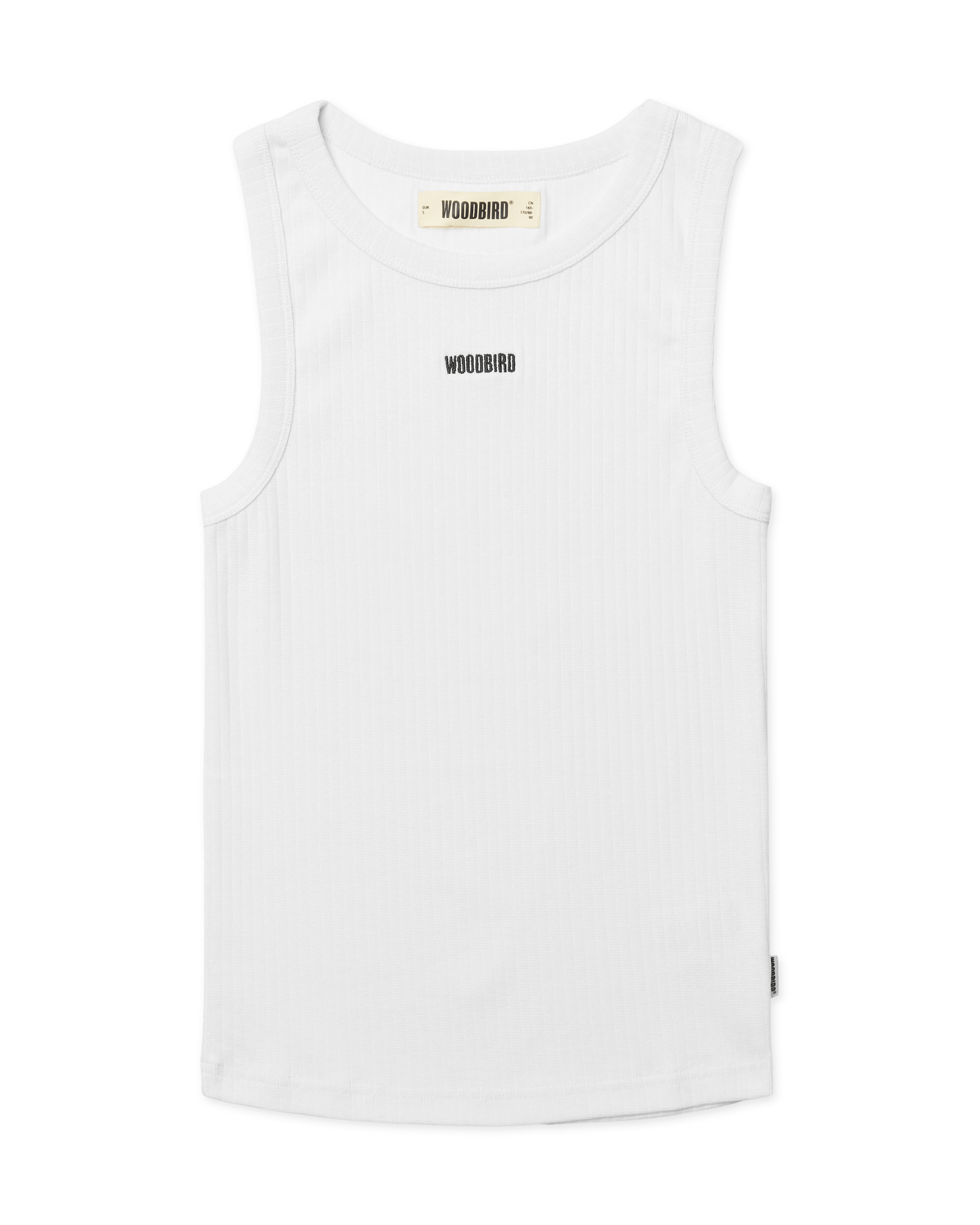Woodbird Female WBDee Base Tank Top T-Shirts White
