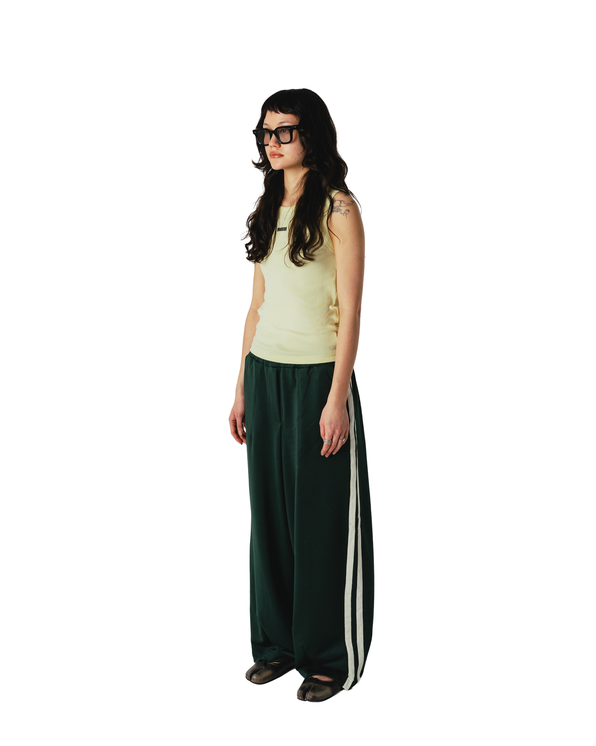 Woodbird Female WBDee Rib Tank Top T-Shirts Wax Yellow