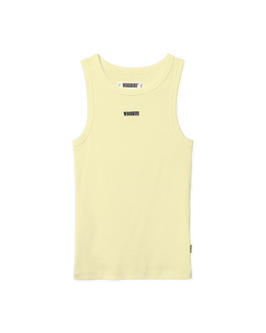Woodbird Female WBDee Rib Tank Top T-Shirts Wax Yellow
