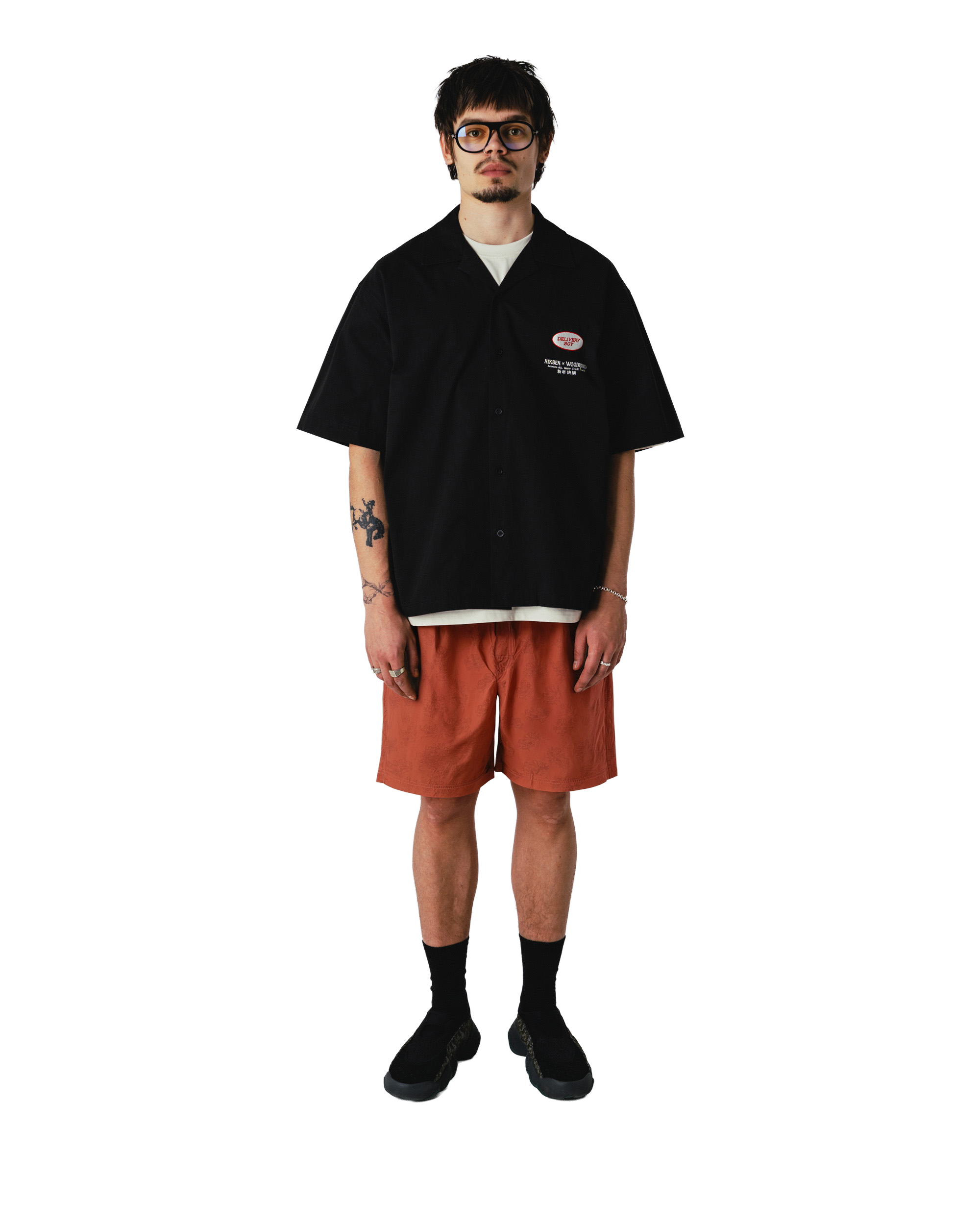 Woodbird WBDelivery Shirt NIKBEN Shirts Black