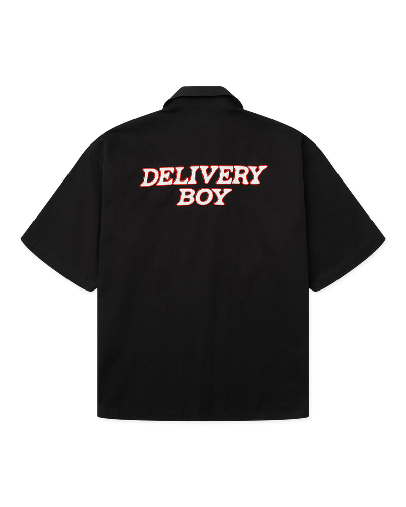 Woodbird WBDelivery Shirt NIKBEN Shirts Black